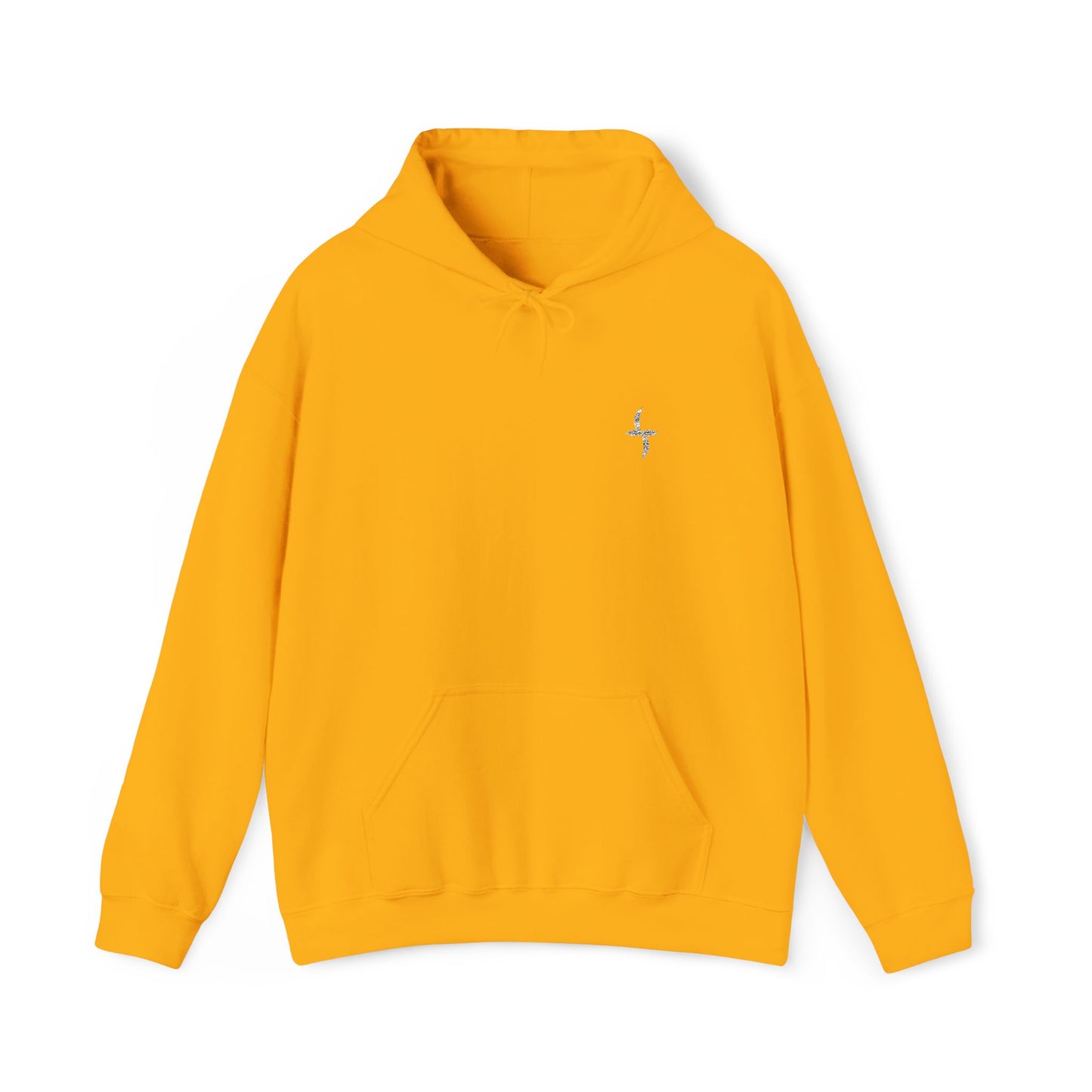 Embroidered White Logo || Hoodie