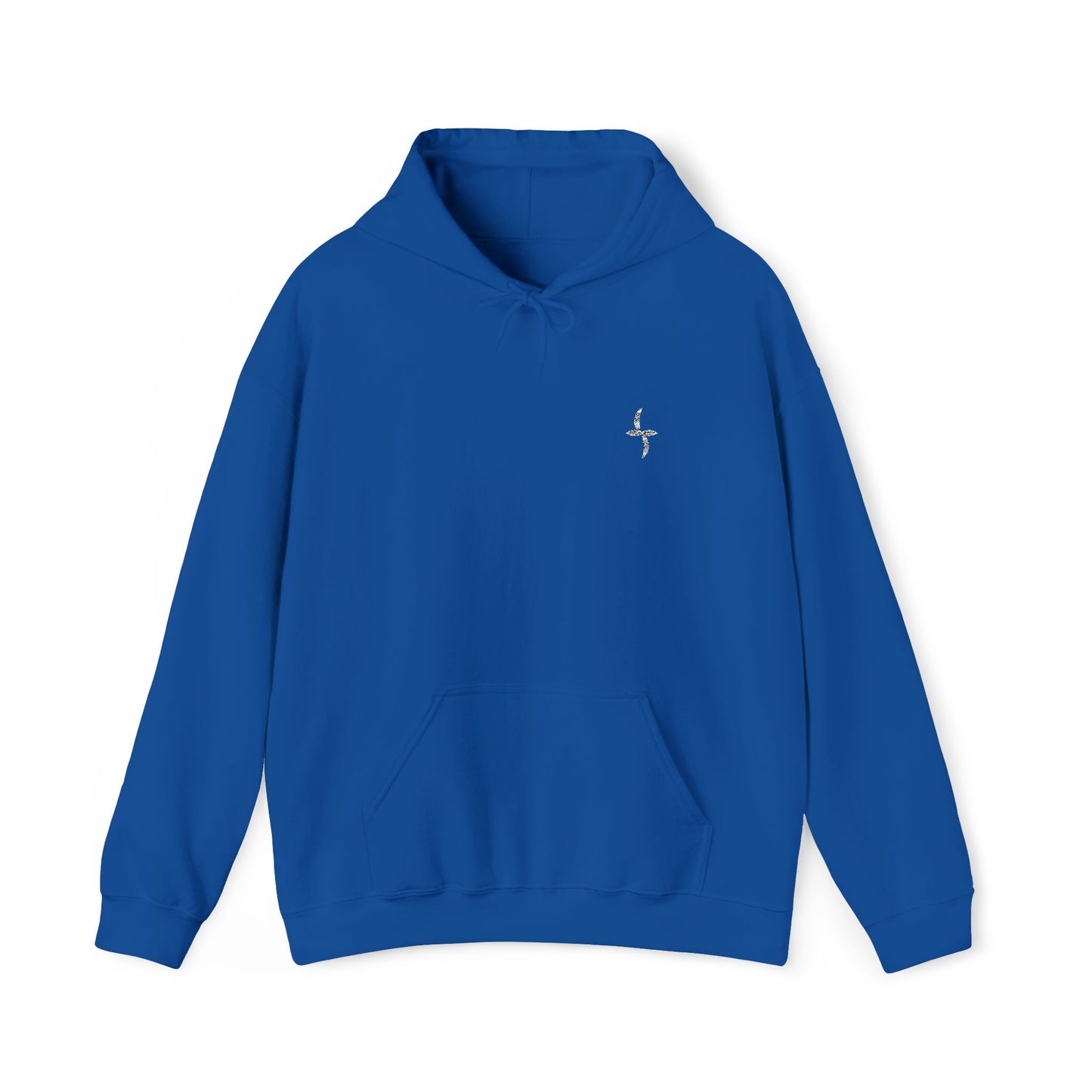 Embroidered White Logo || Hoodie
