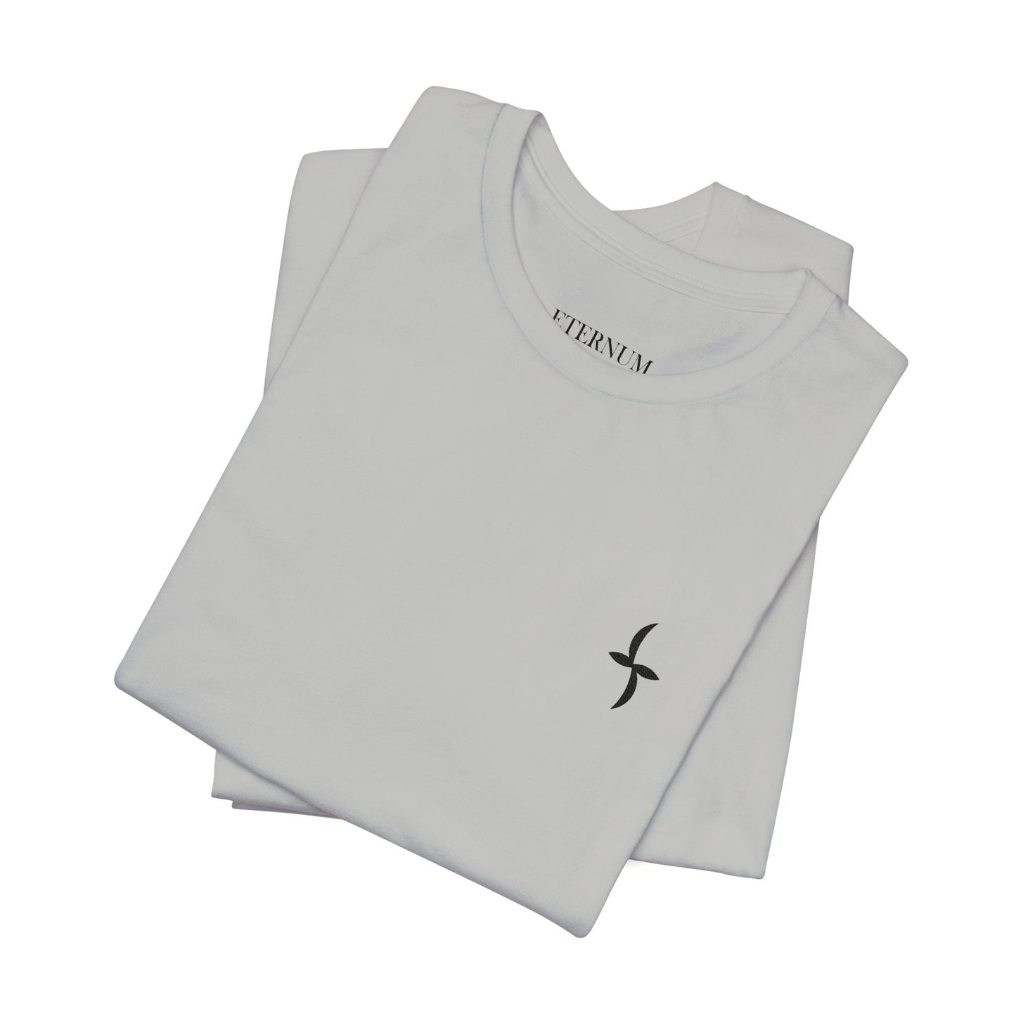 Embroidered Black Logo || Tee