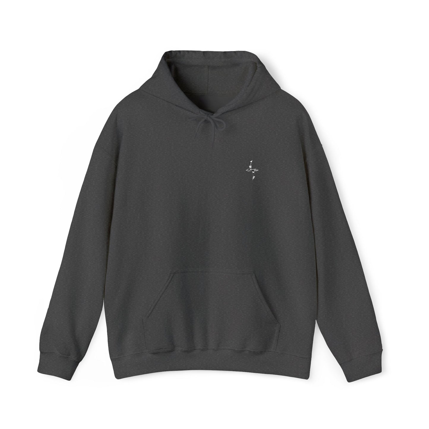 Embroidered White Logo || Hoodie