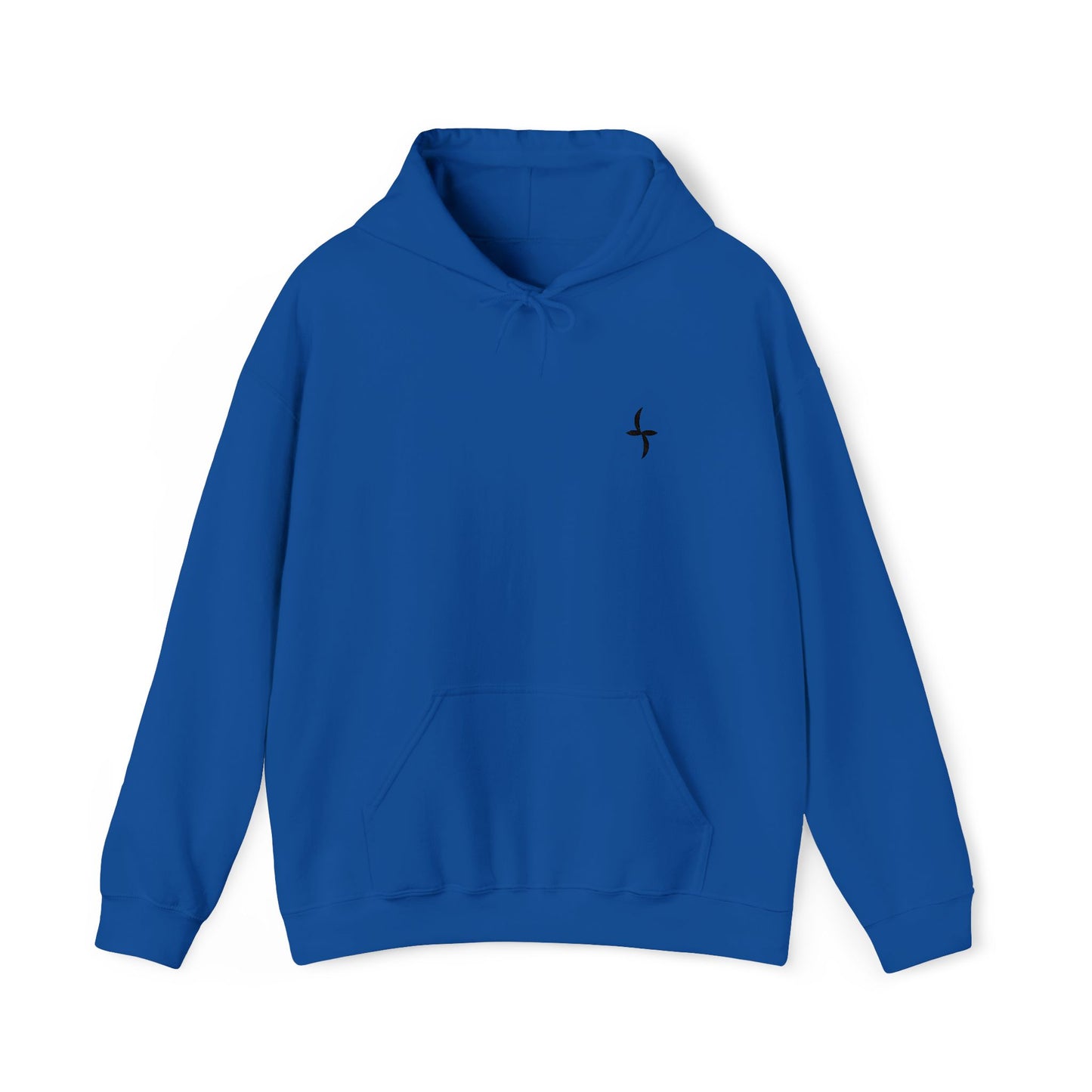 Embroidered Black Logo || Hoodie