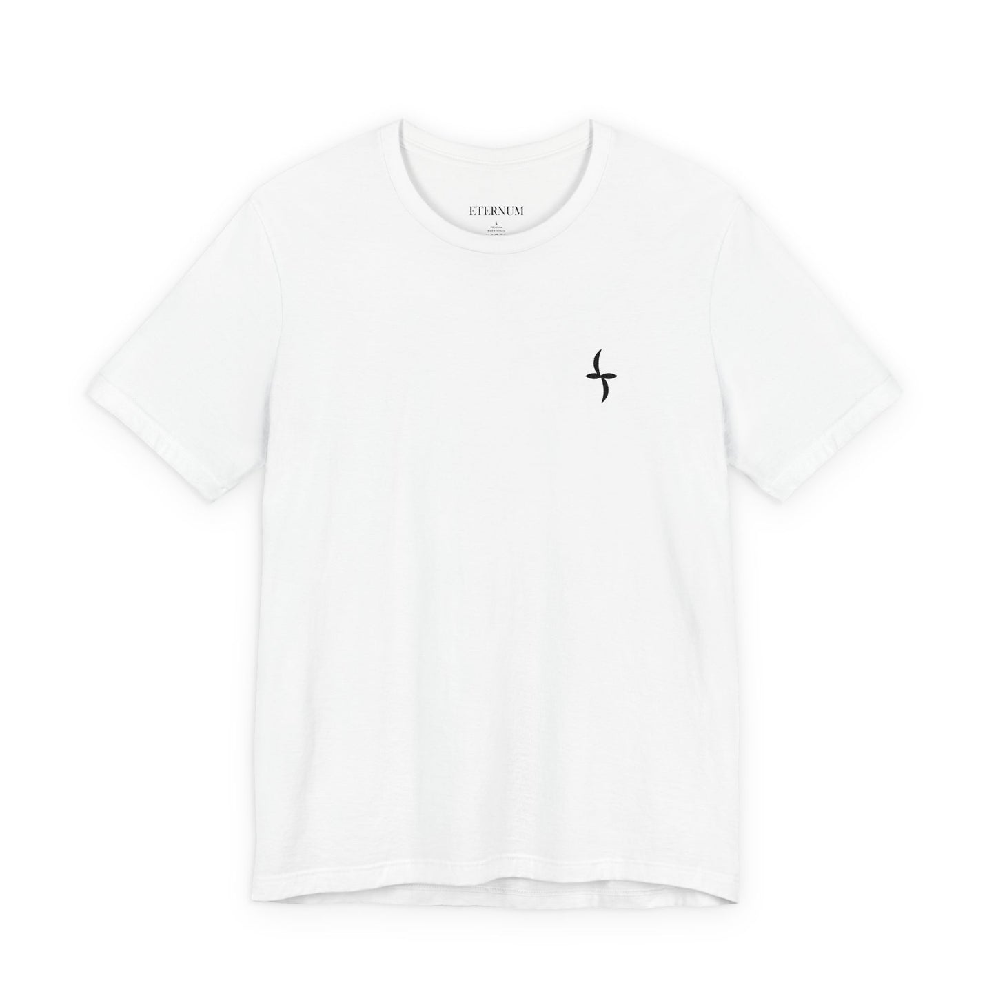 Embroidered Black Logo || Tee
