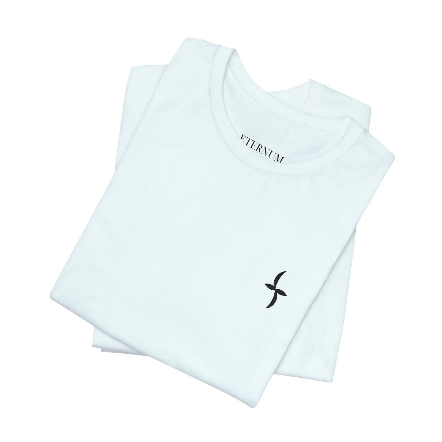 Embroidered Black Logo || Tee