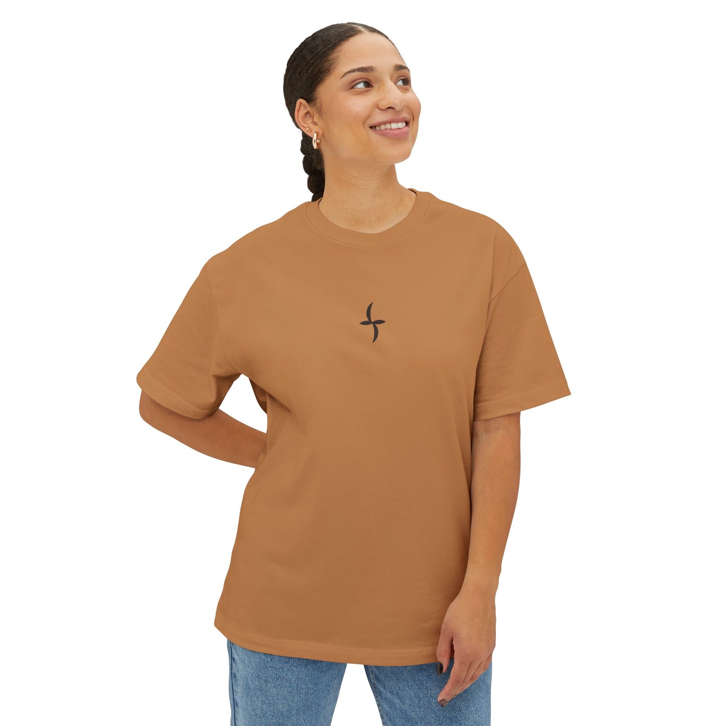 Black Logo || Oversized Tee