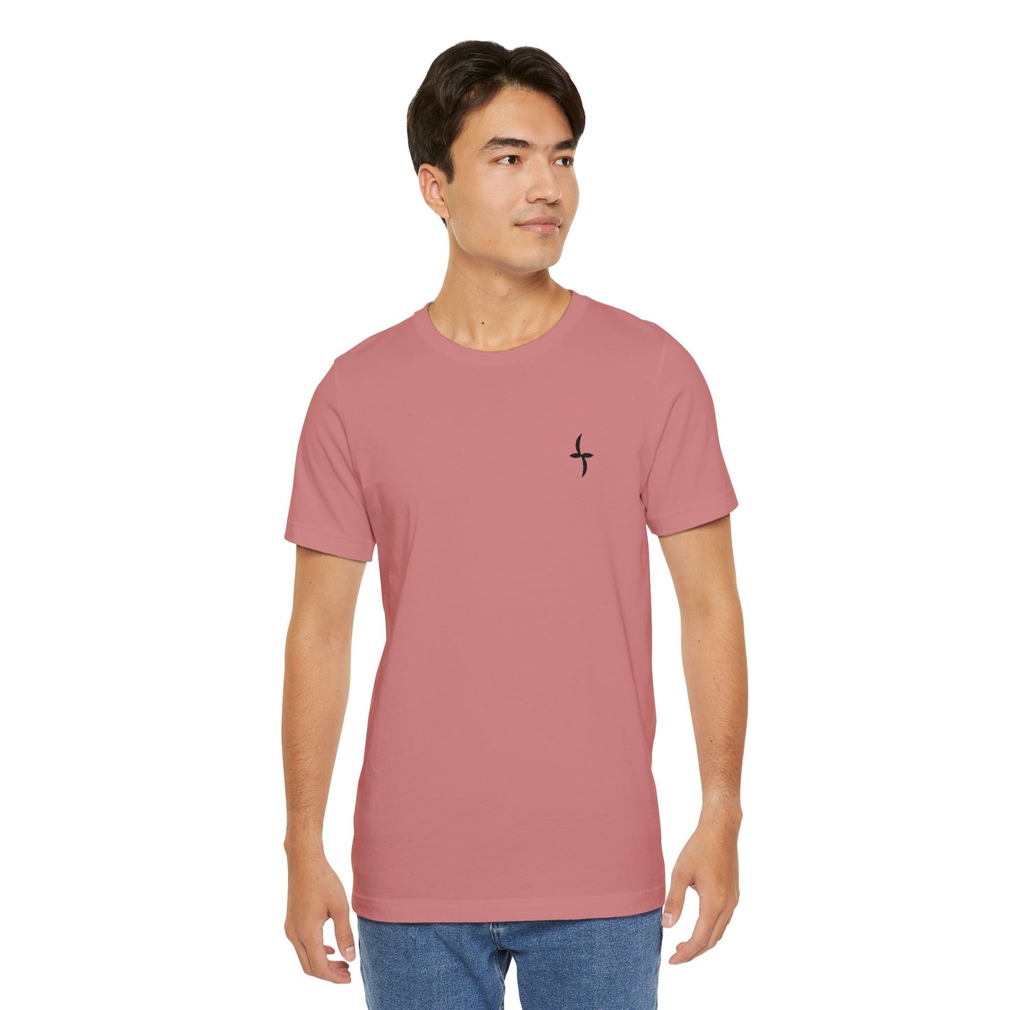 Embroidered Black Logo || Tee