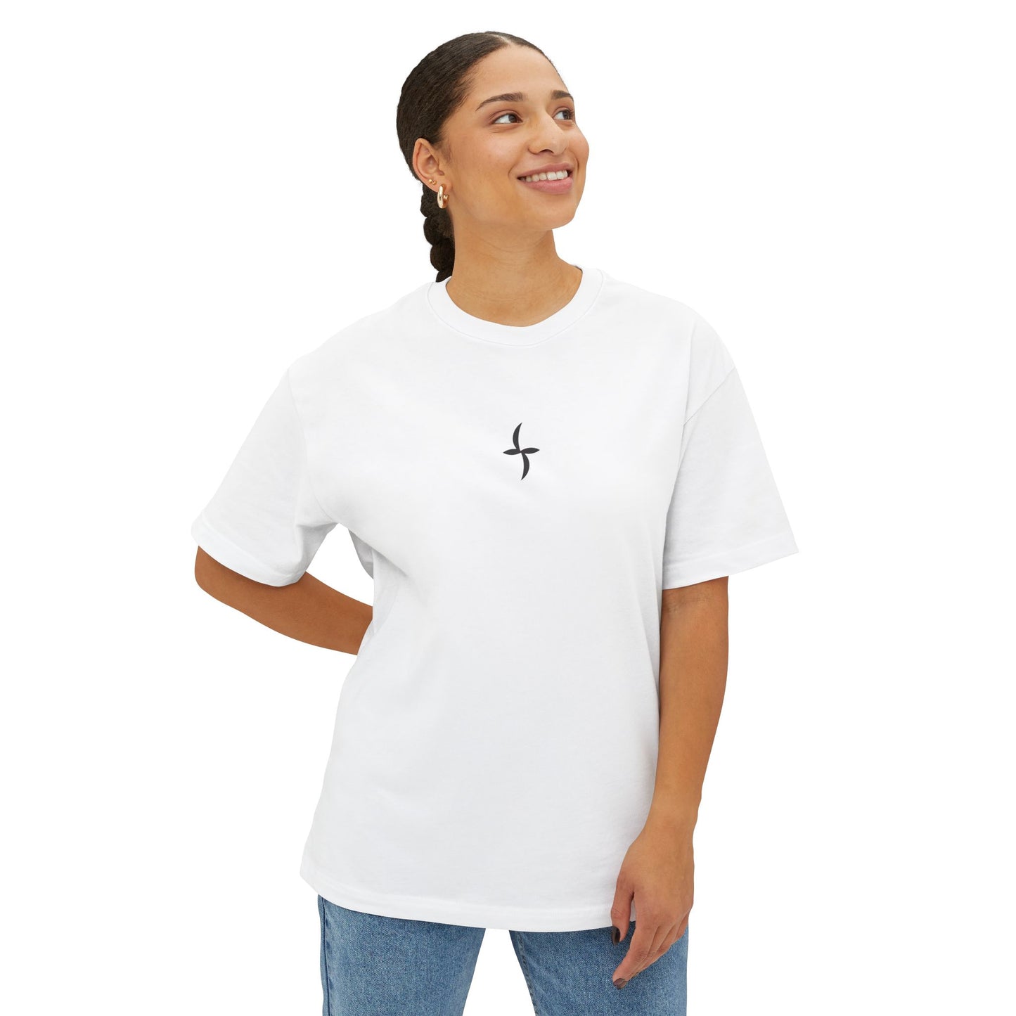 Black Logo || Oversized Tee