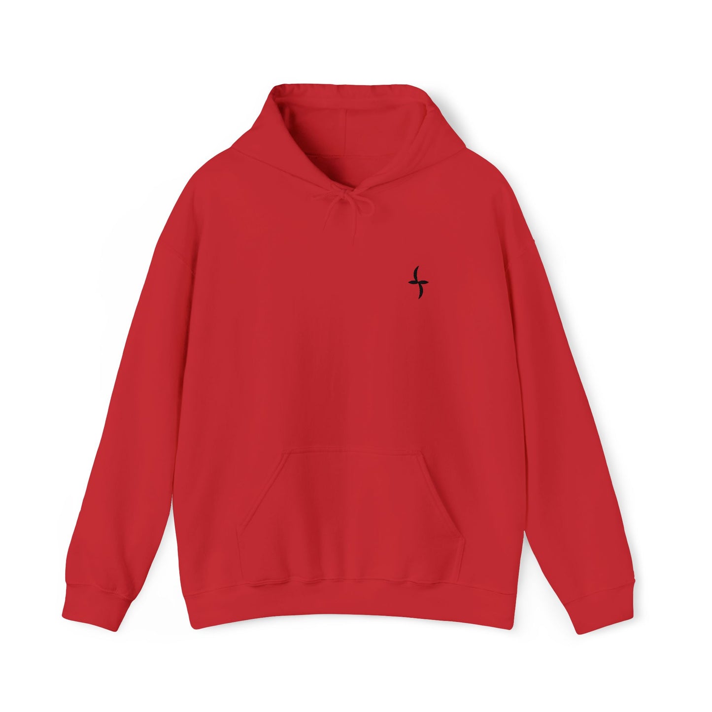 Embroidered Black Logo || Hoodie