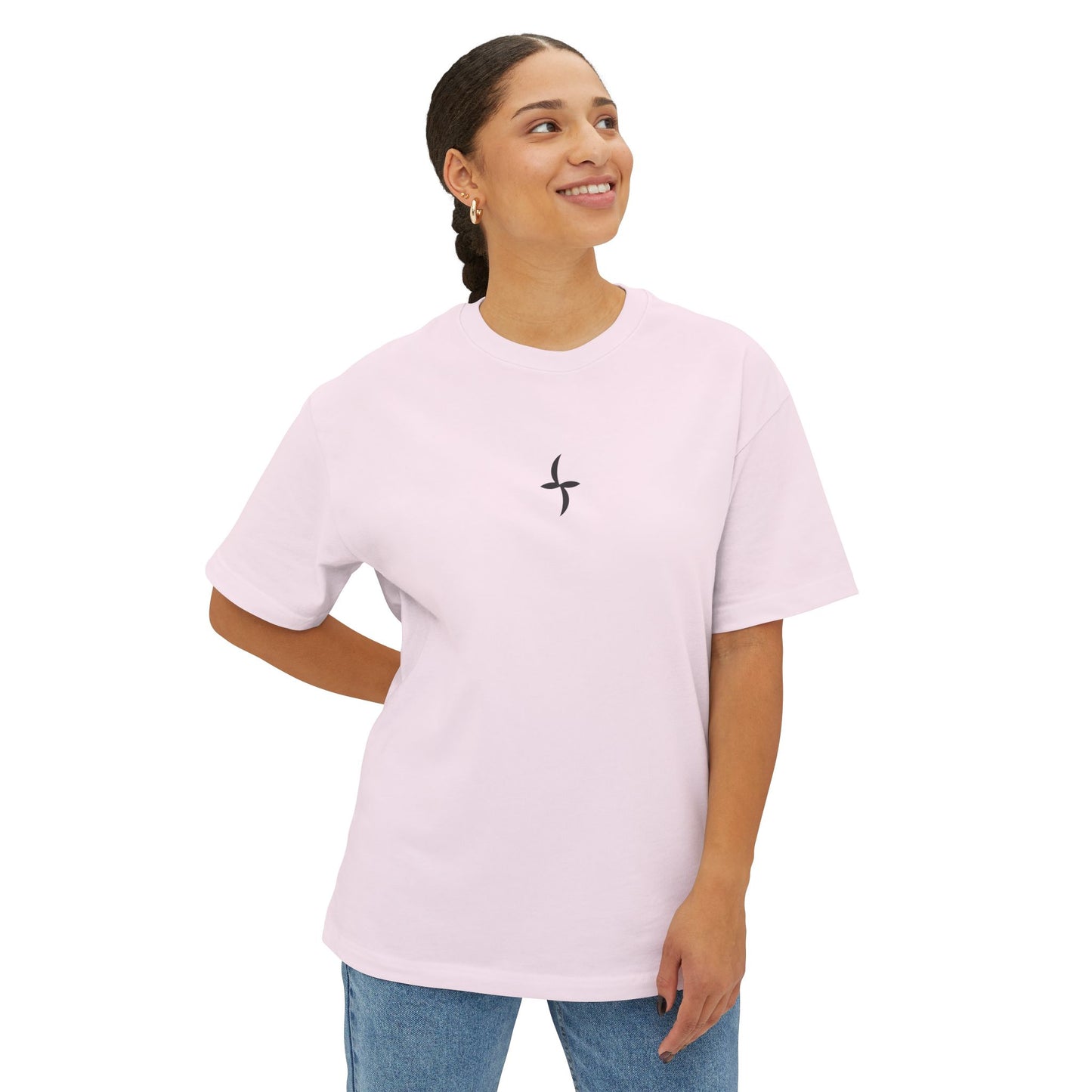 Black Logo || Oversized Tee