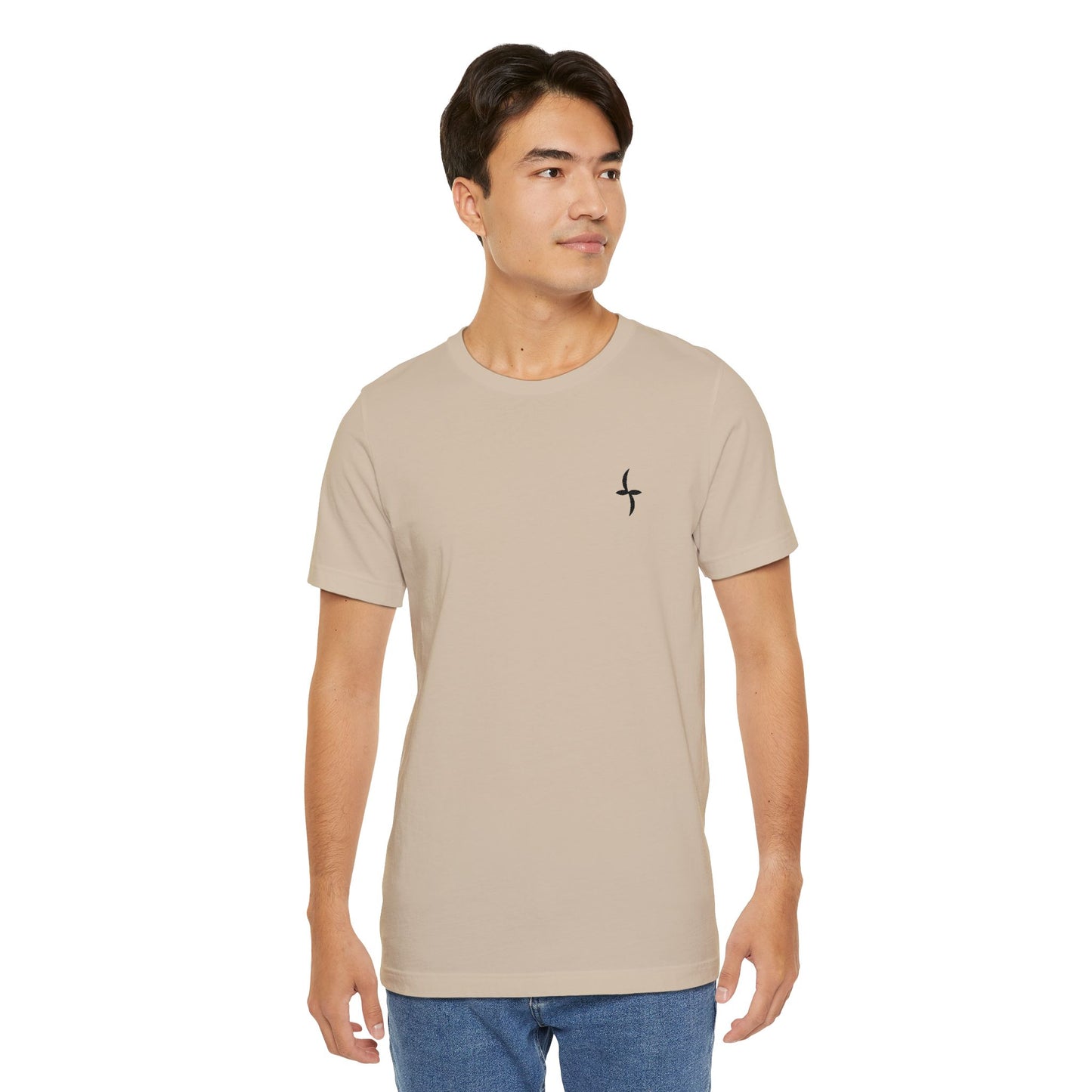 Embroidered Black Logo || Tee