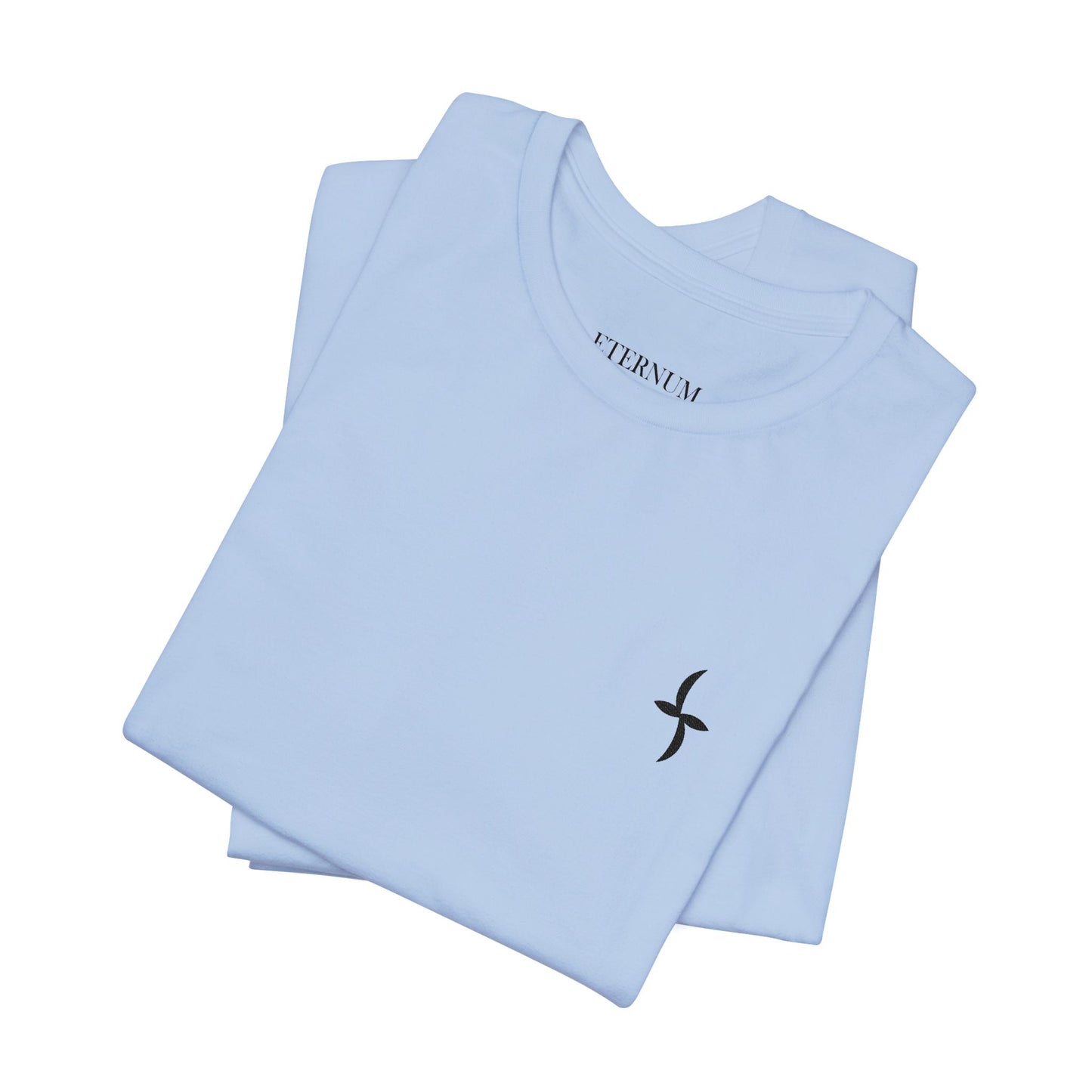 Embroidered Black Logo || Tee