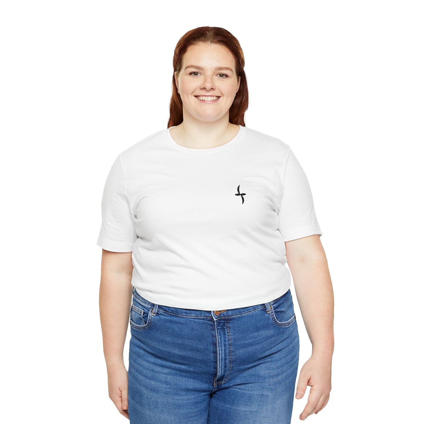 Embroidered Black Logo || Tee