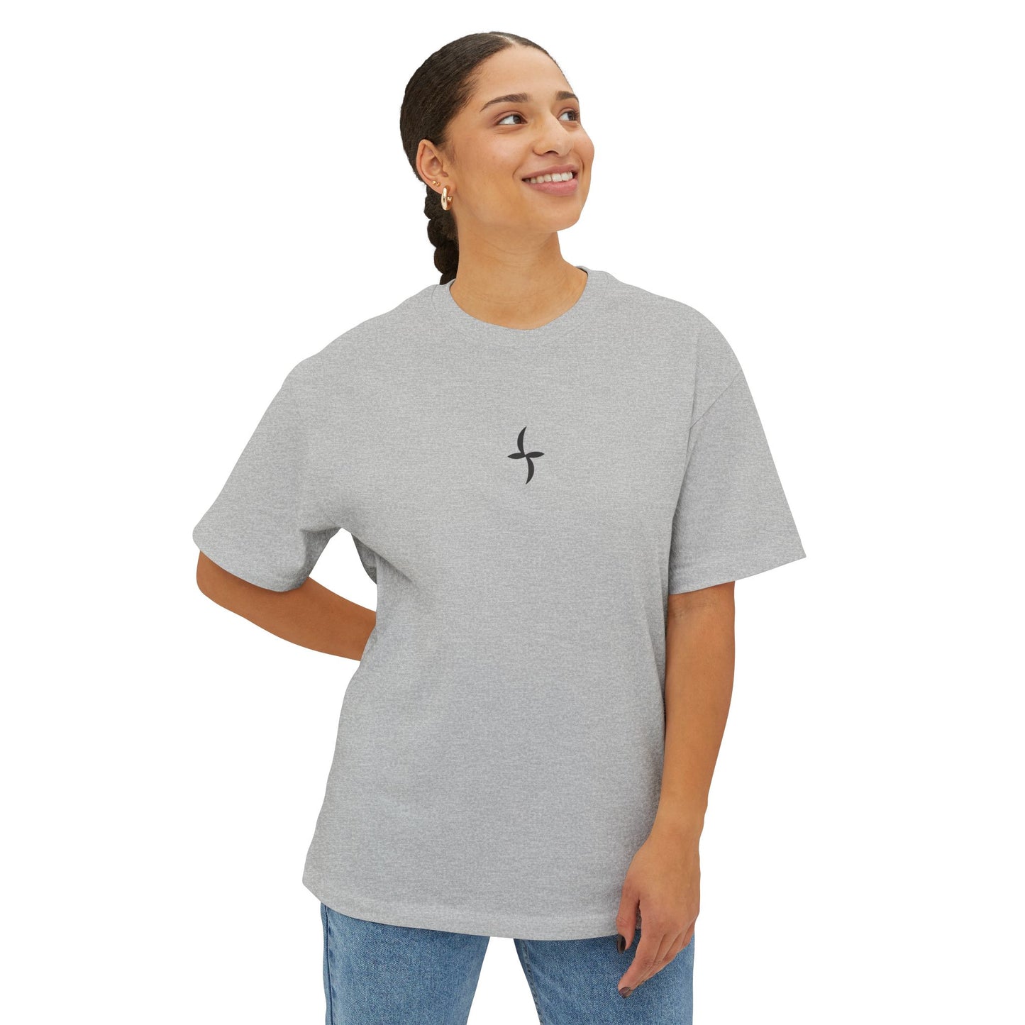 Black Logo || Oversized Tee