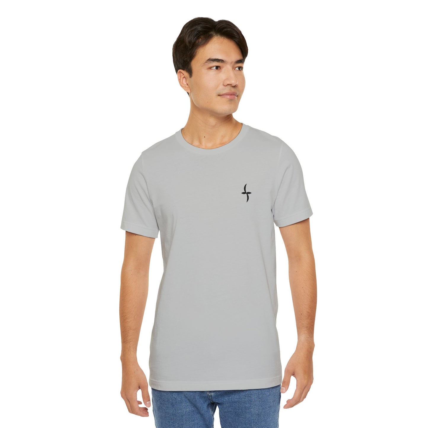 Embroidered Black Logo || Tee