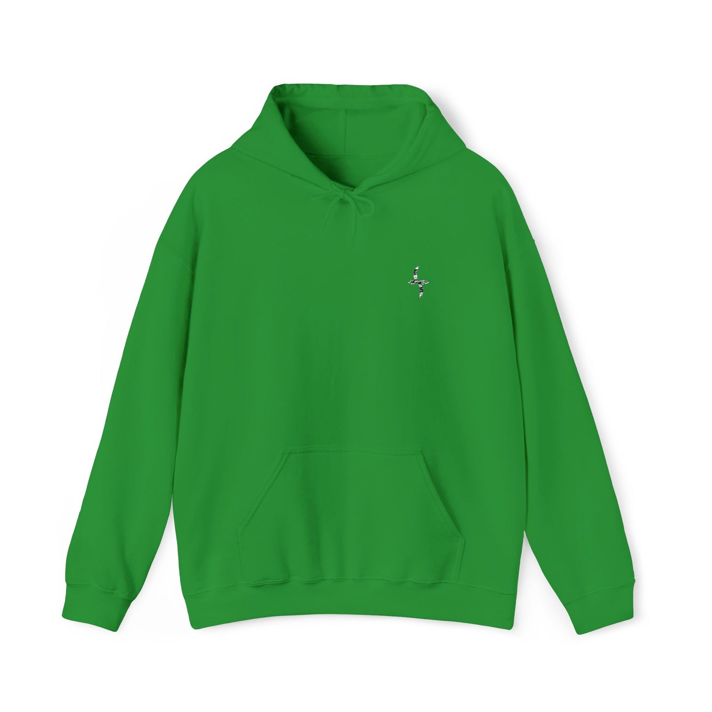 Embroidered White Logo || Hoodie