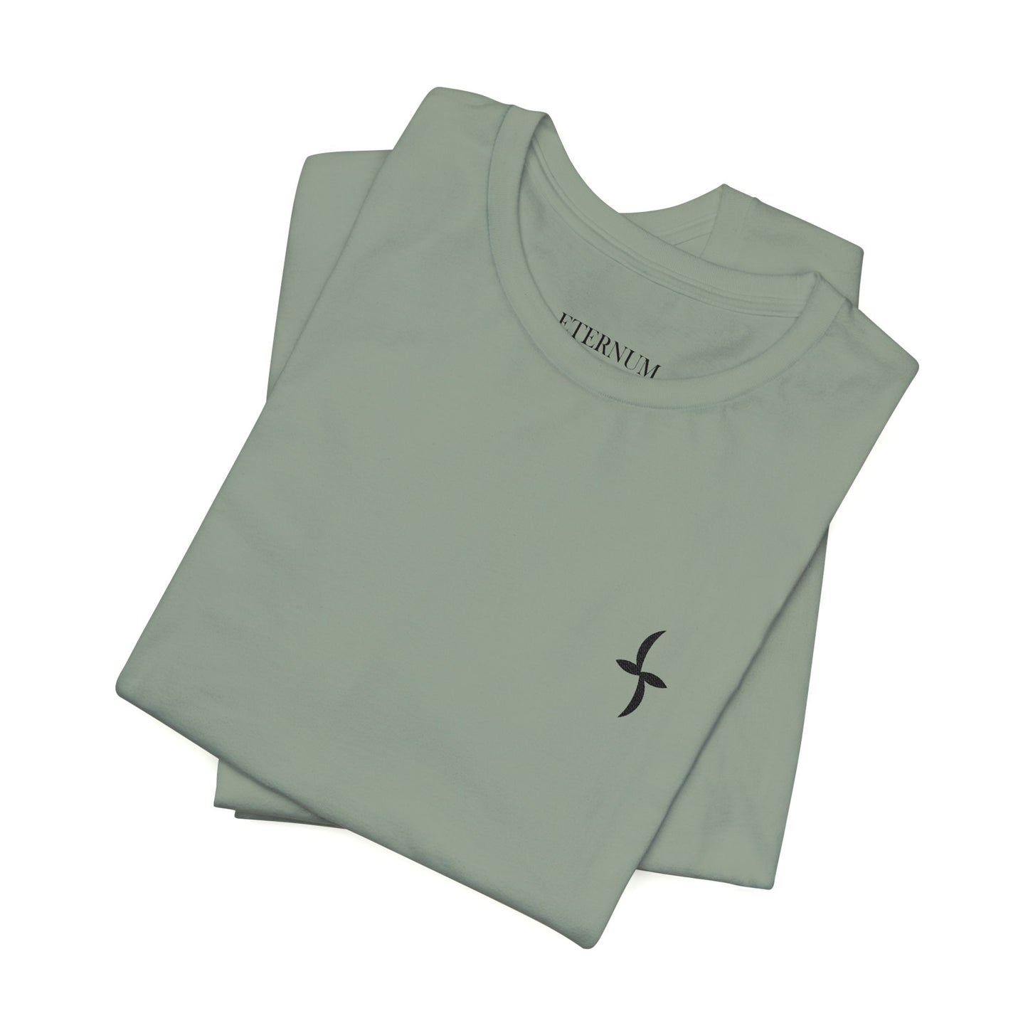 Embroidered Black Logo || Tee