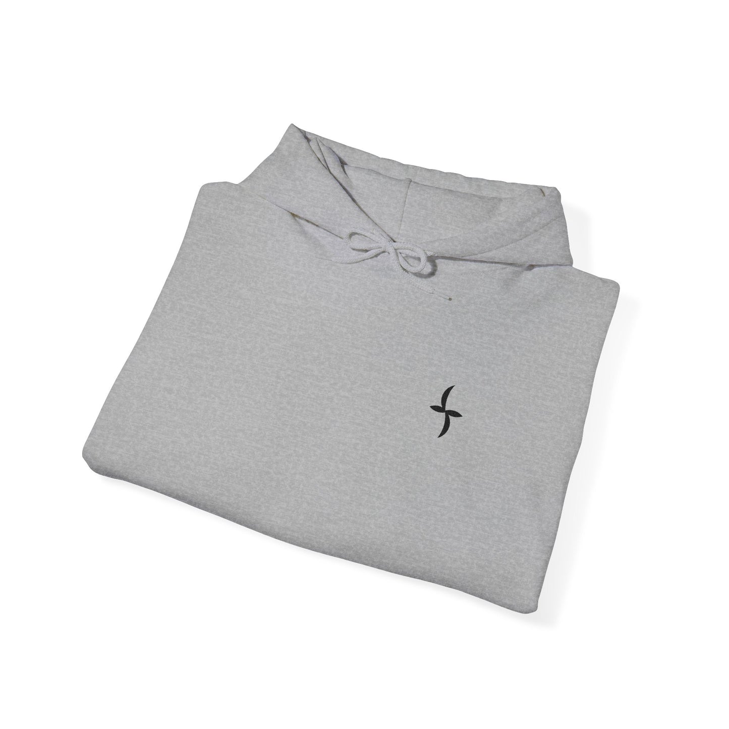 Embroidered Black Logo || Hoodie