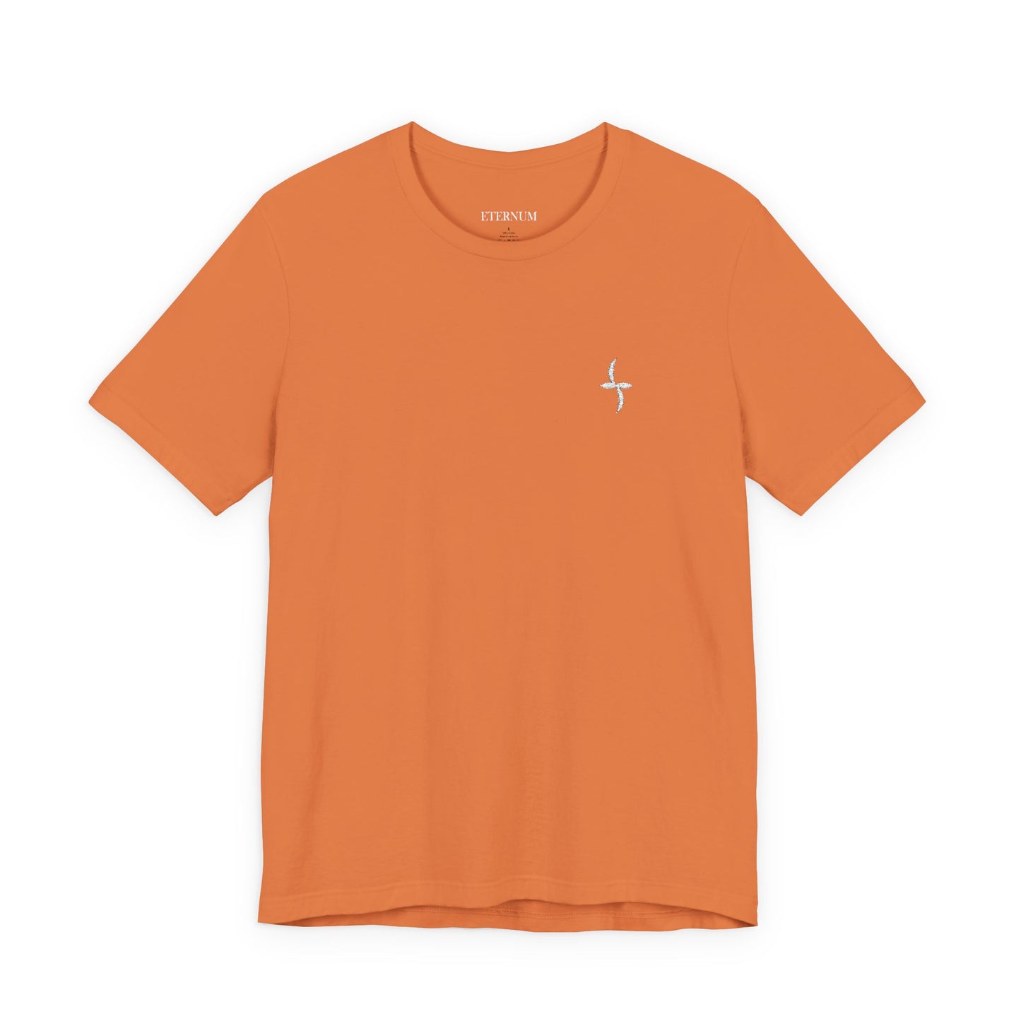 Embroidered White Logo || Tee