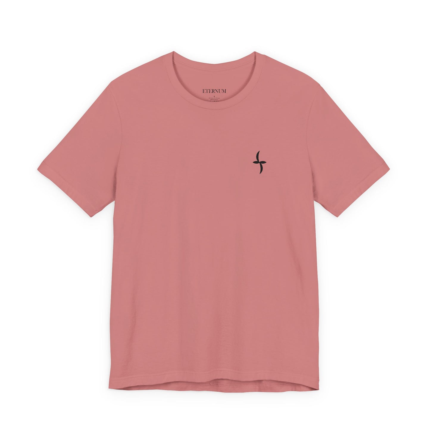 Embroidered Black Logo || Tee
