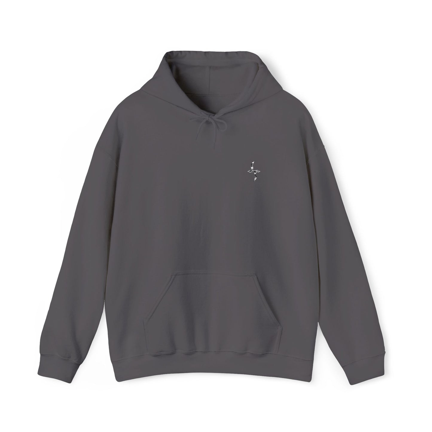 Embroidered White Logo || Hoodie