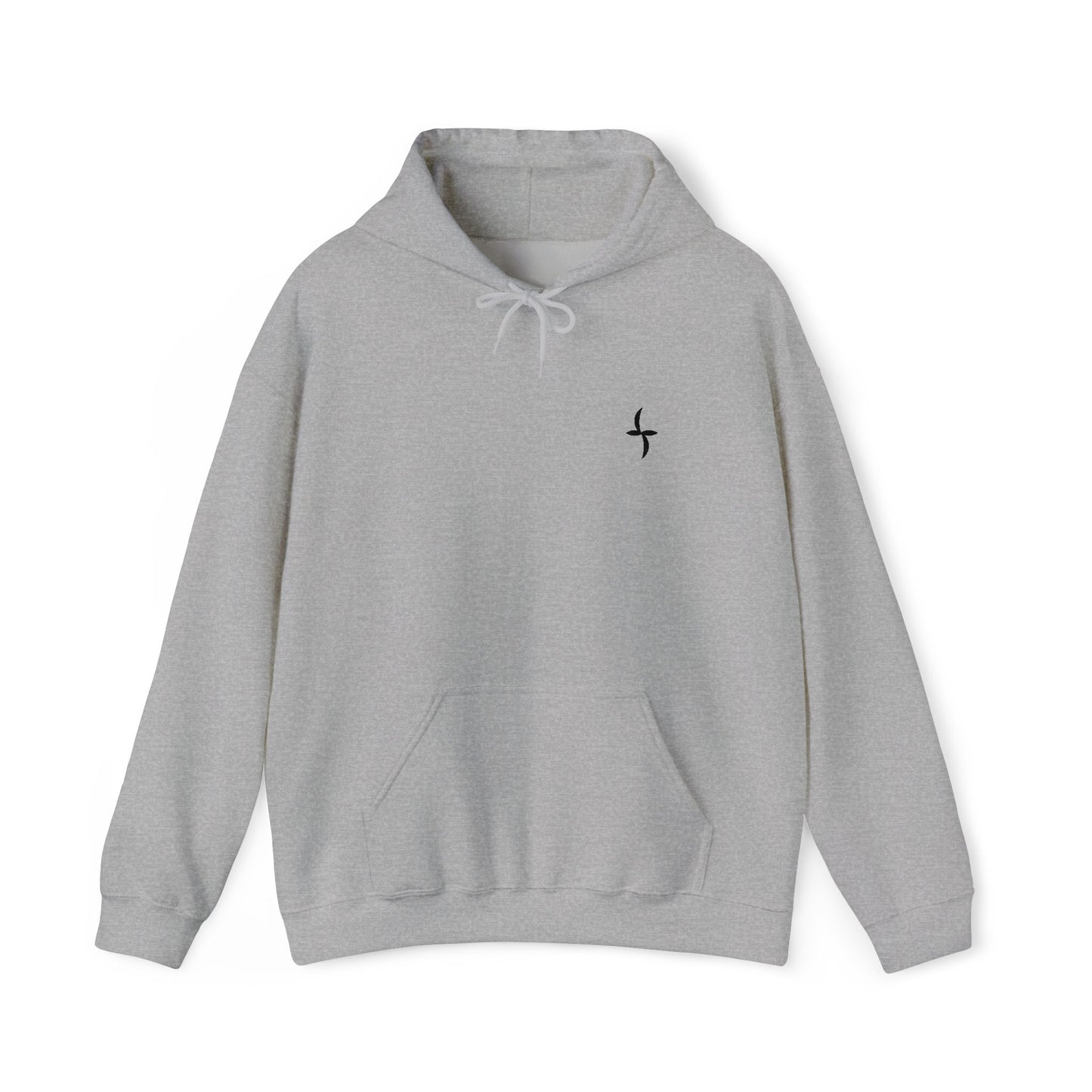 Embroidered Black Logo || Hoodie