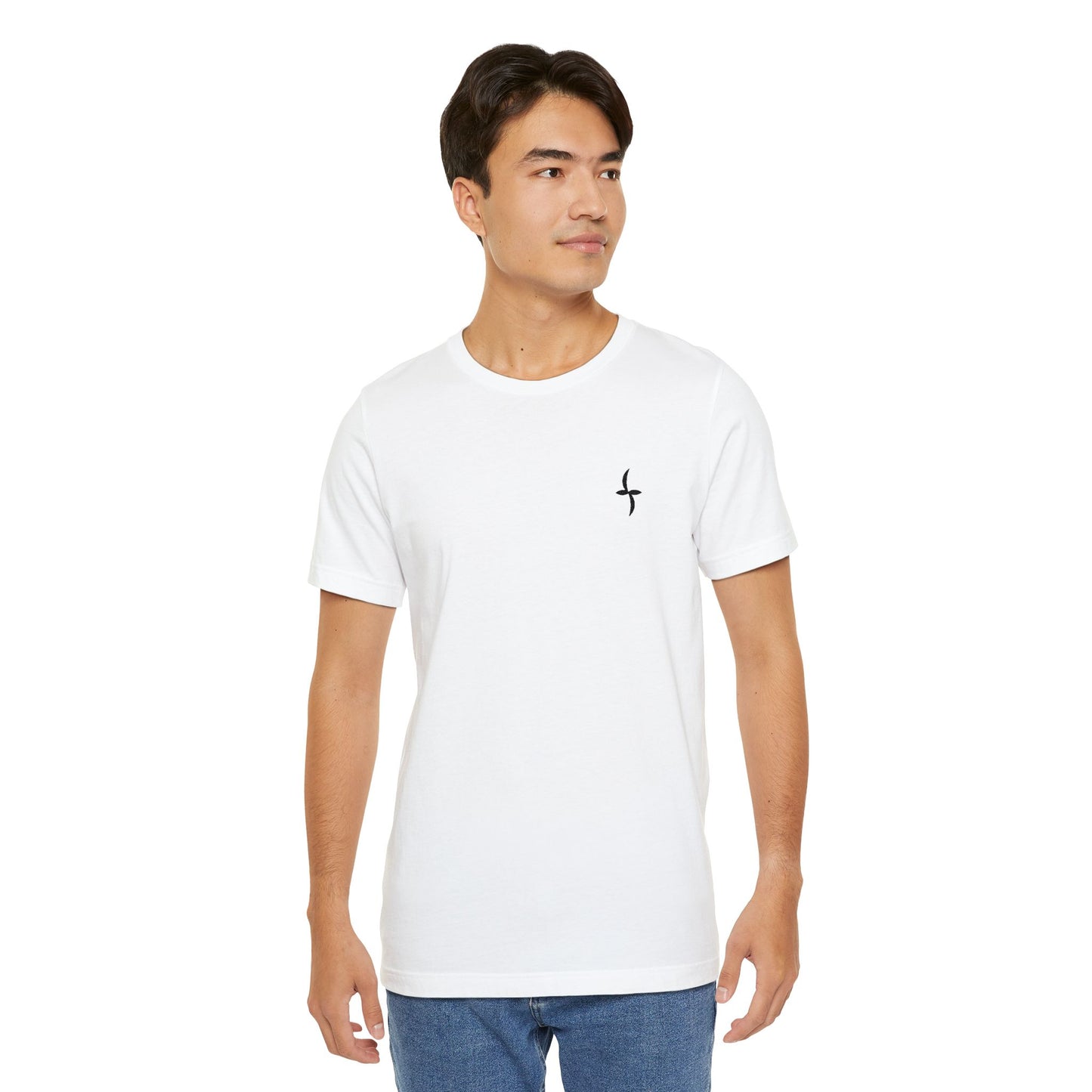 Embroidered Black Logo || Tee