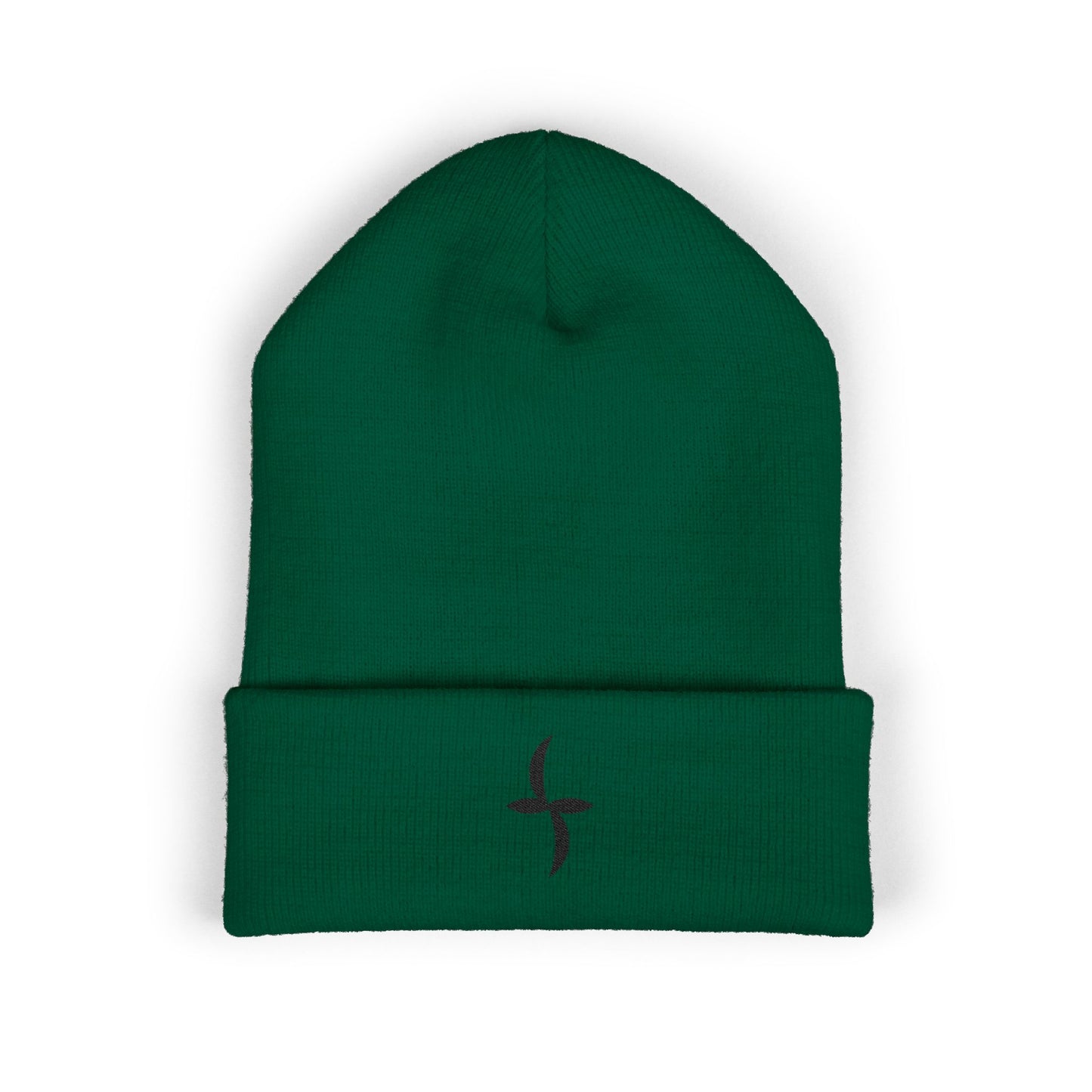 Black Embroidered Logo || Beanie