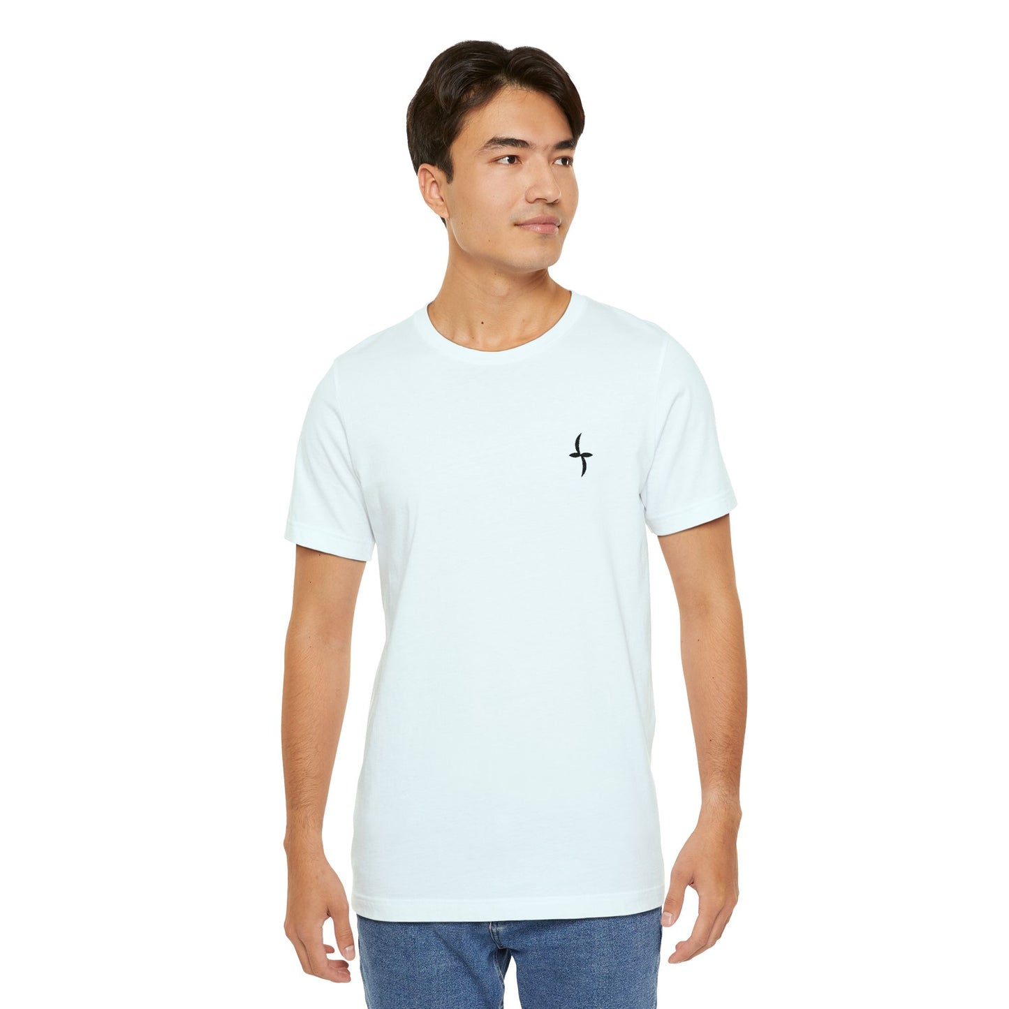 Embroidered Black Logo || Tee