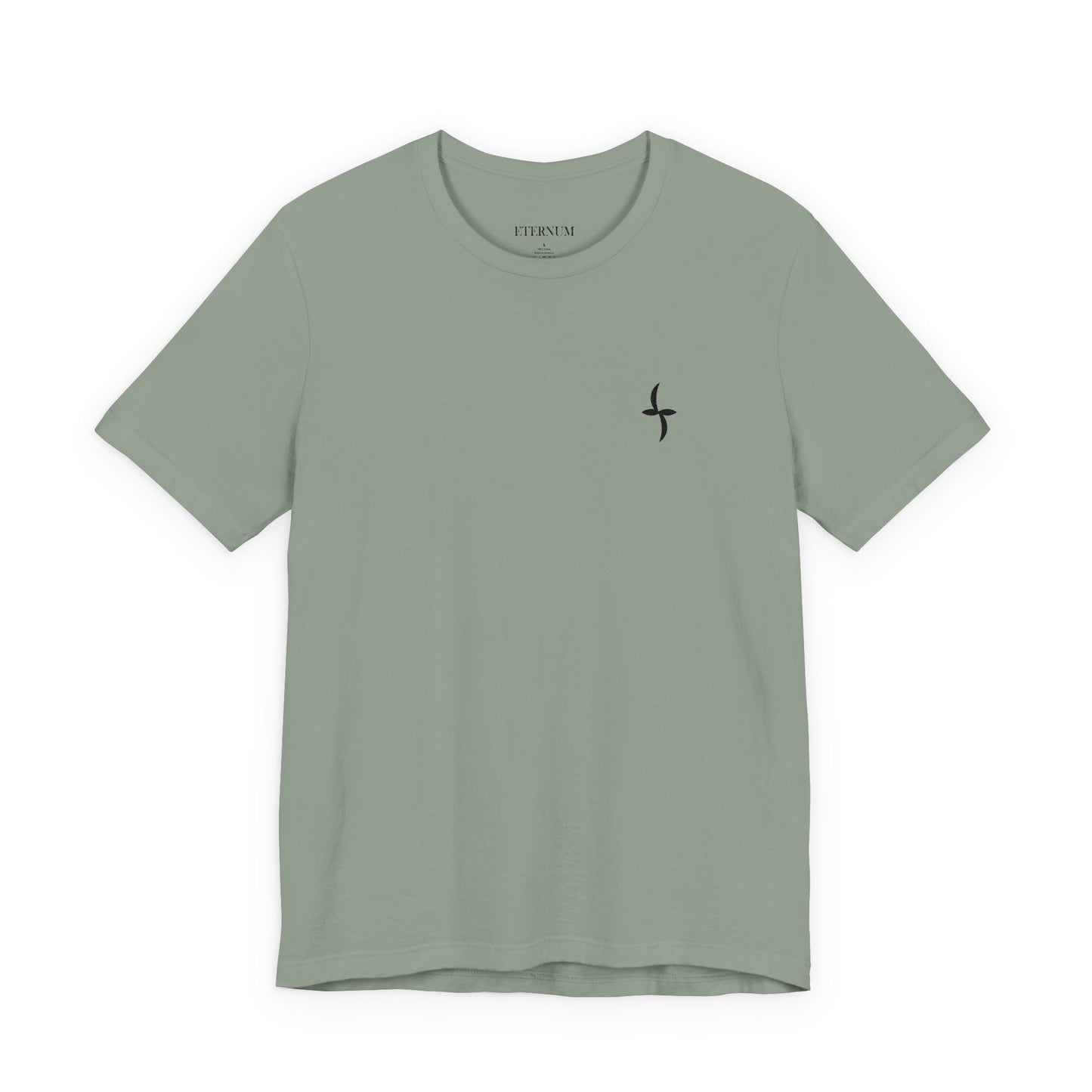 Embroidered Black Logo || Tee