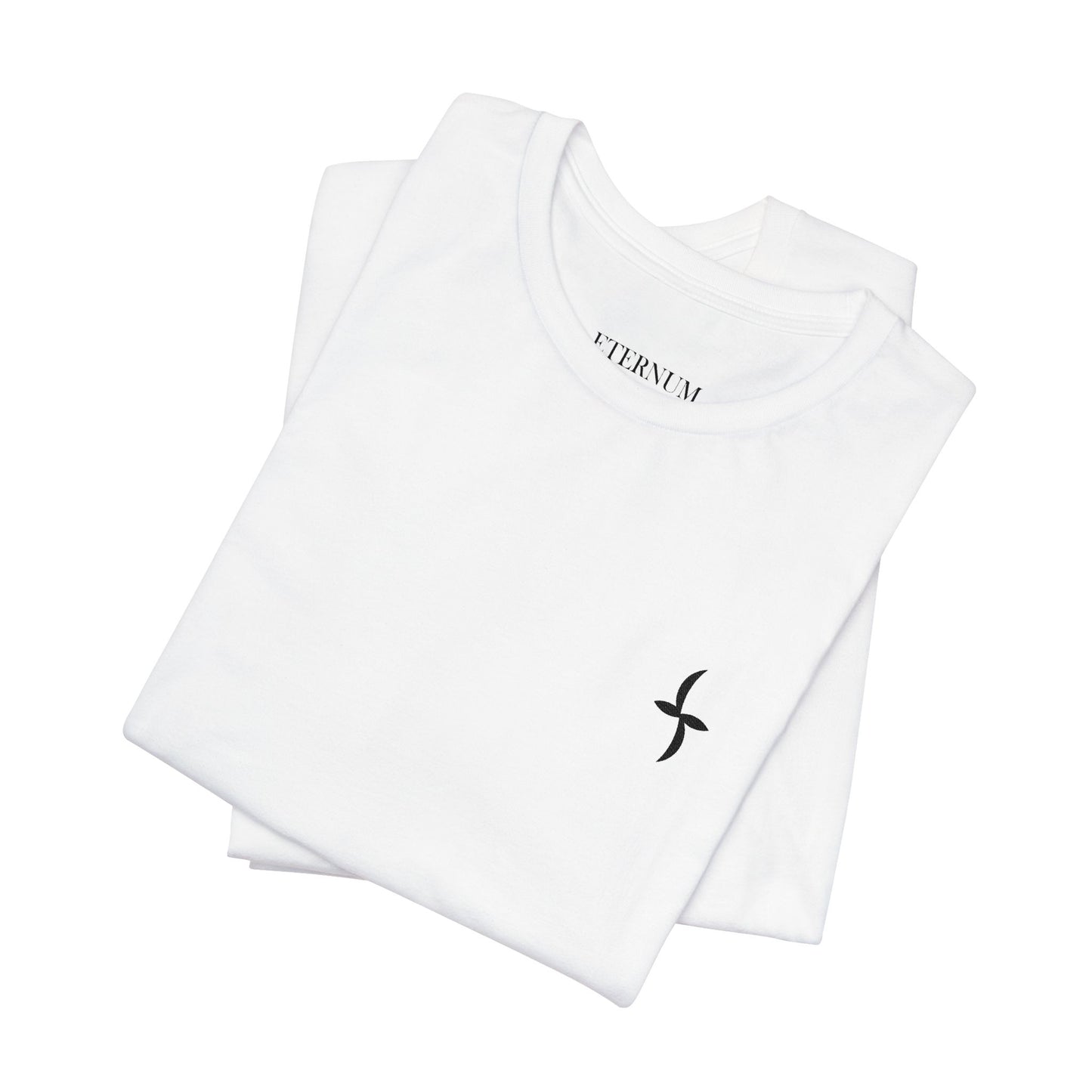 Embroidered Black Logo || Tee