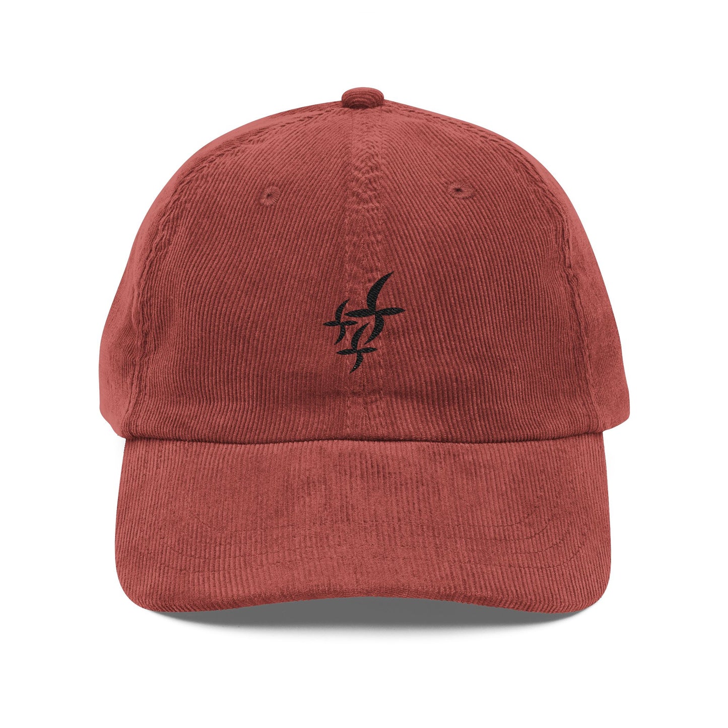 Embroidered Black Logo || Hat