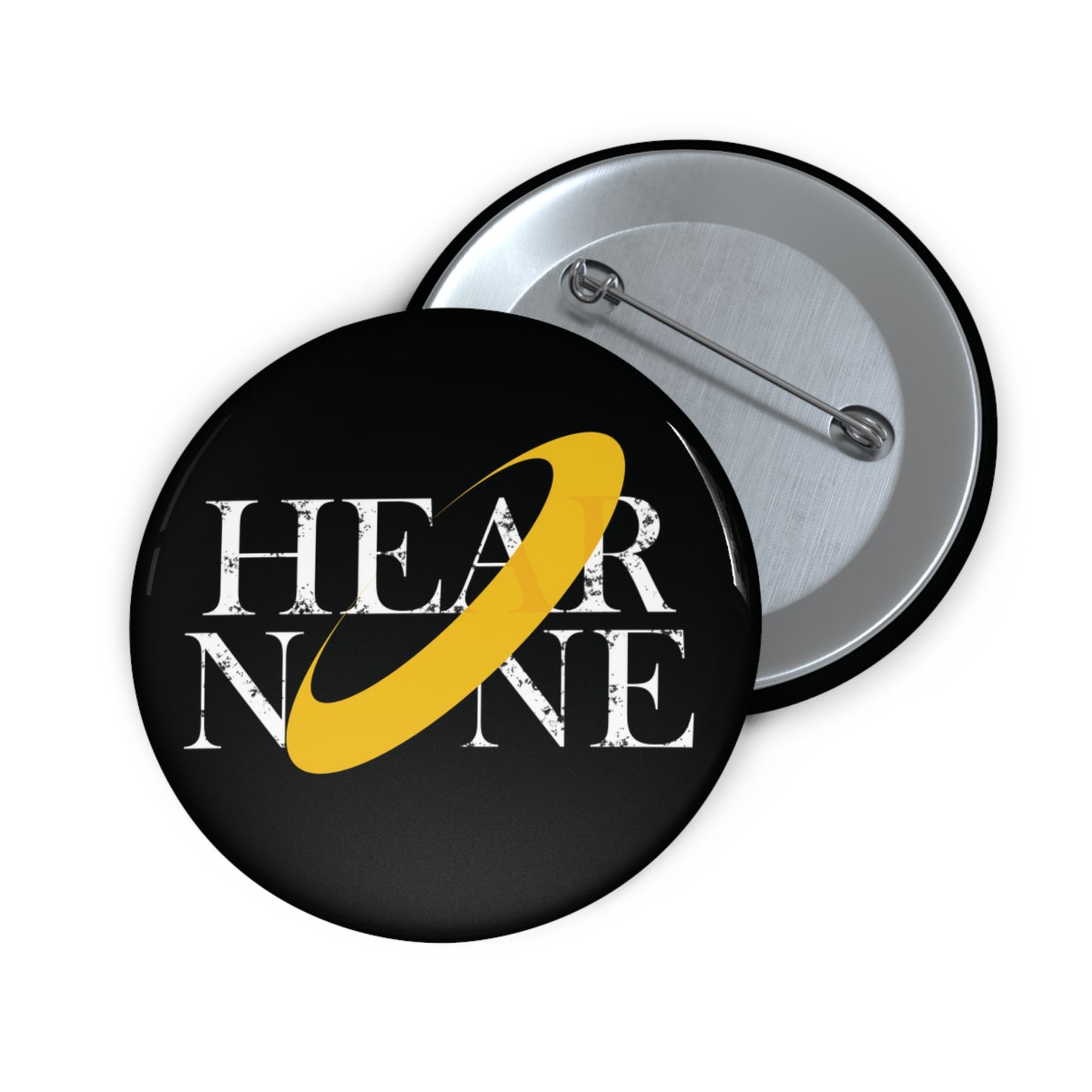 Hear None || Pin [Black]