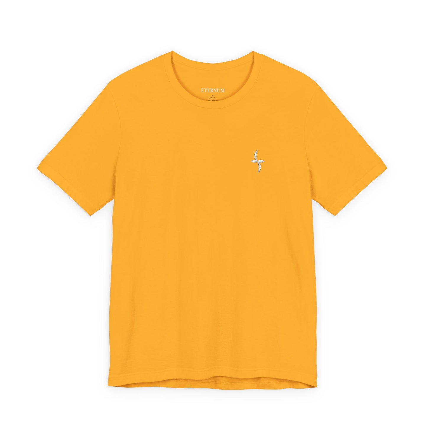 Embroidered White Logo || Tee