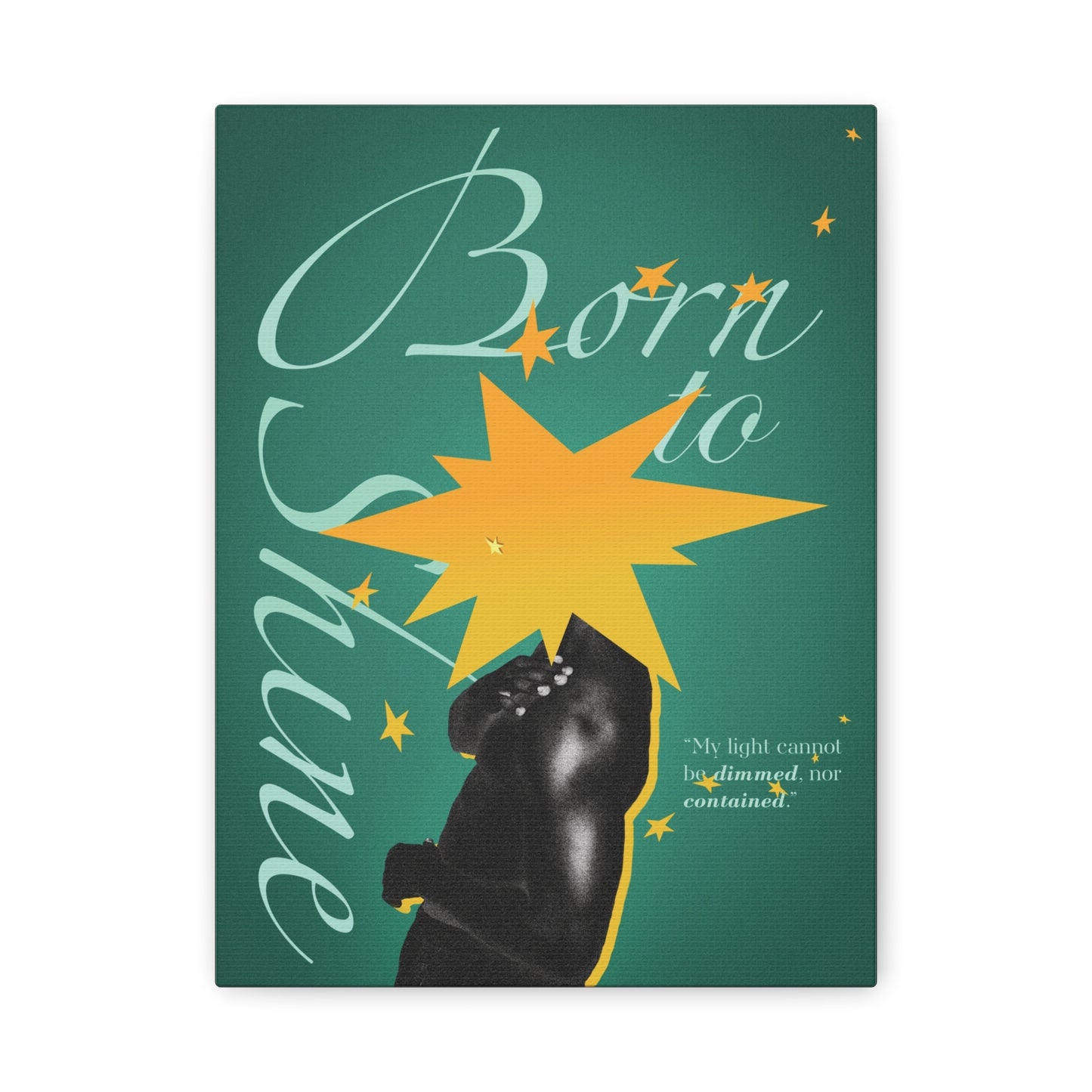 Shine [Text - Green]