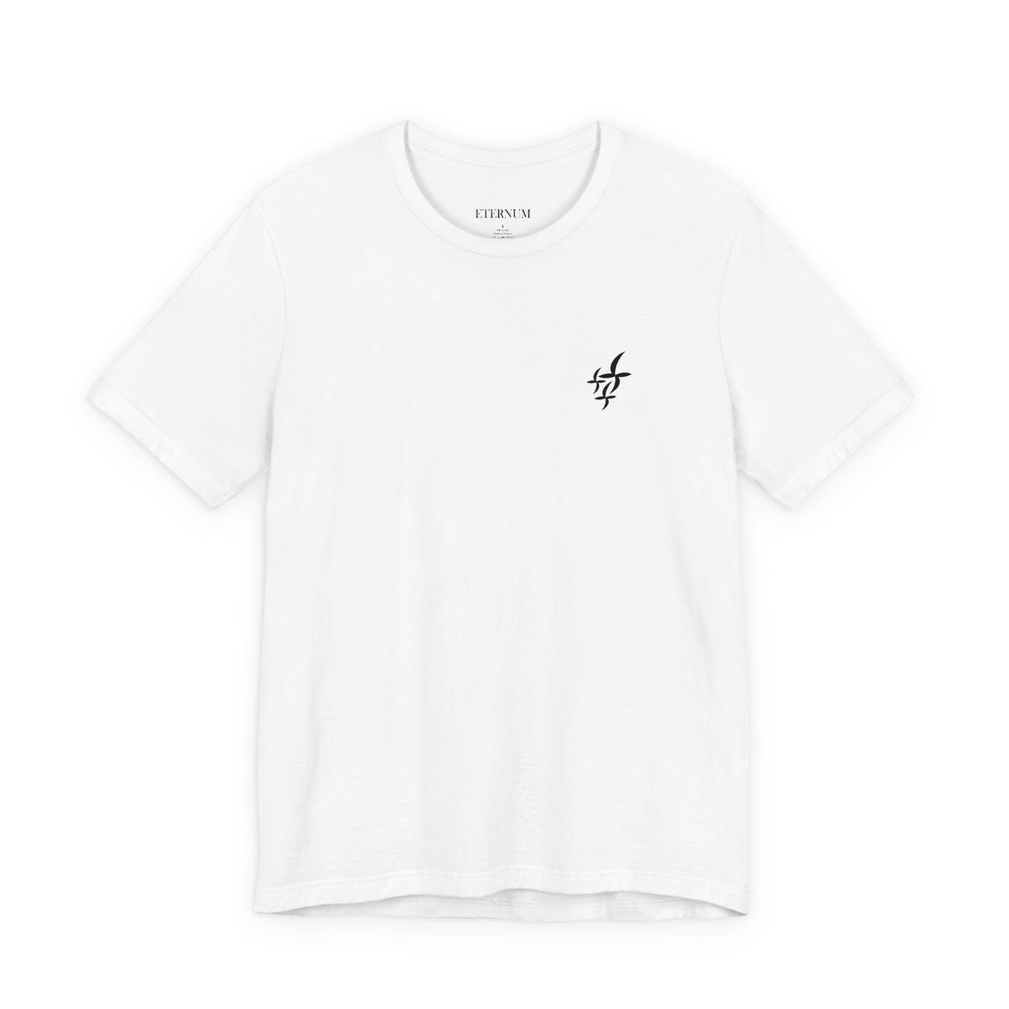 Embroidered Black Logo || Tee