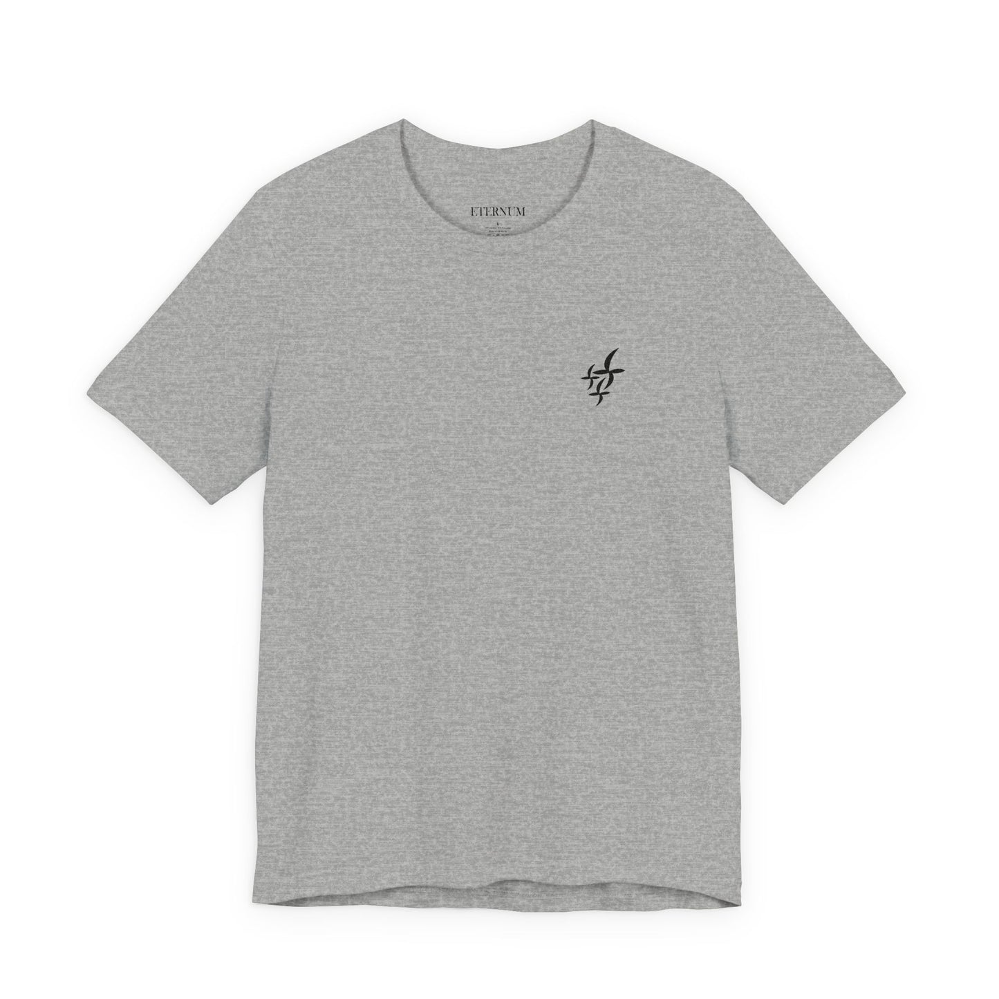 Embroidered Black Logo || Tee