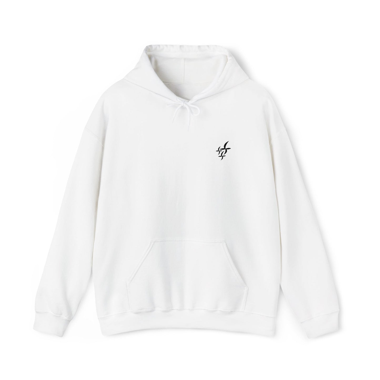 Embroidered Black Logo || Hoodie