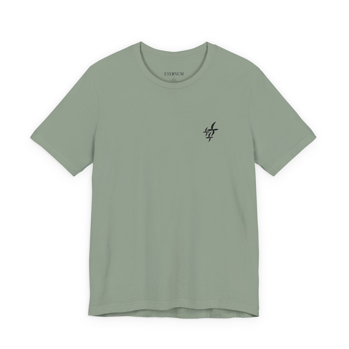 Embroidered Black Logo || Tee