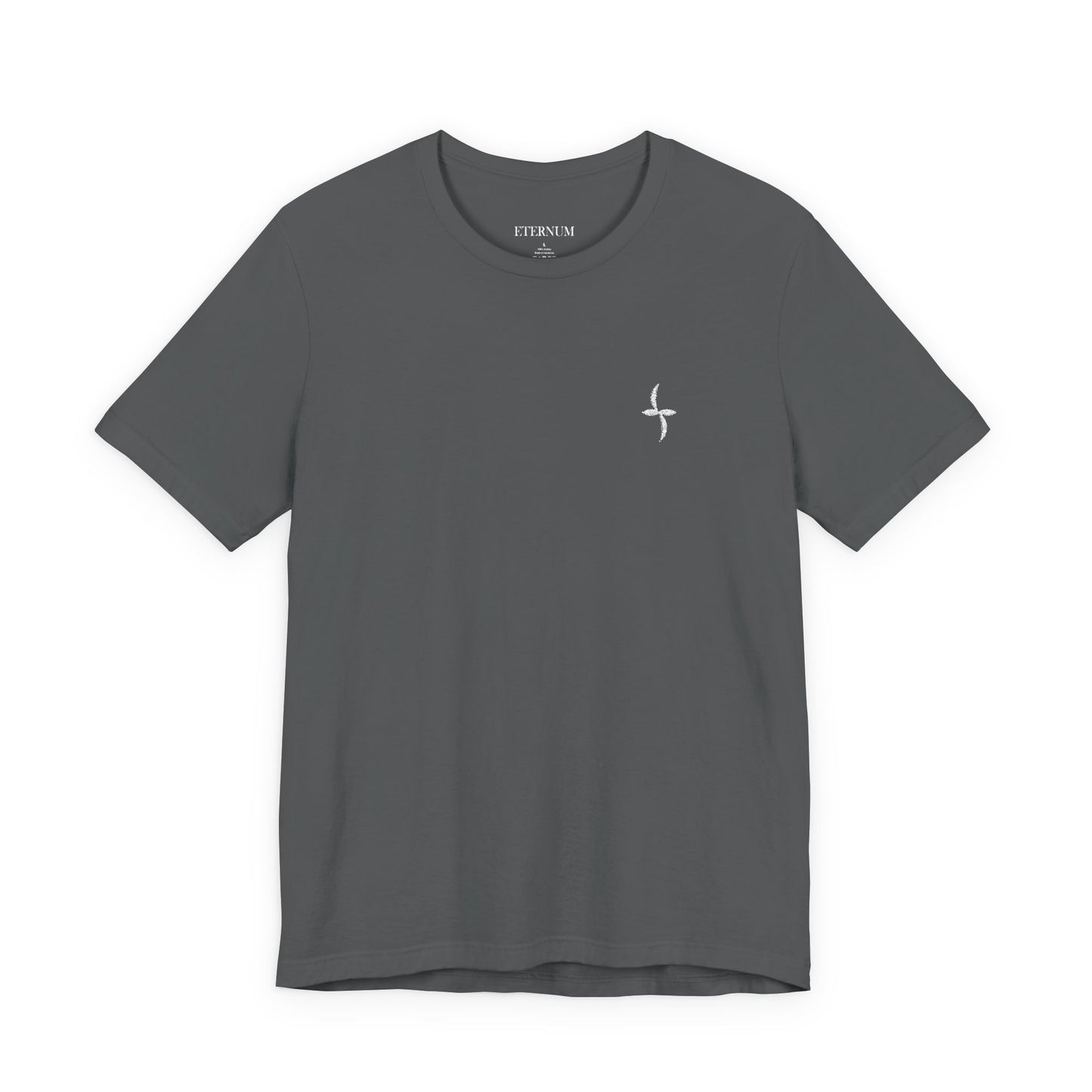 Embroidered White Logo || Tee