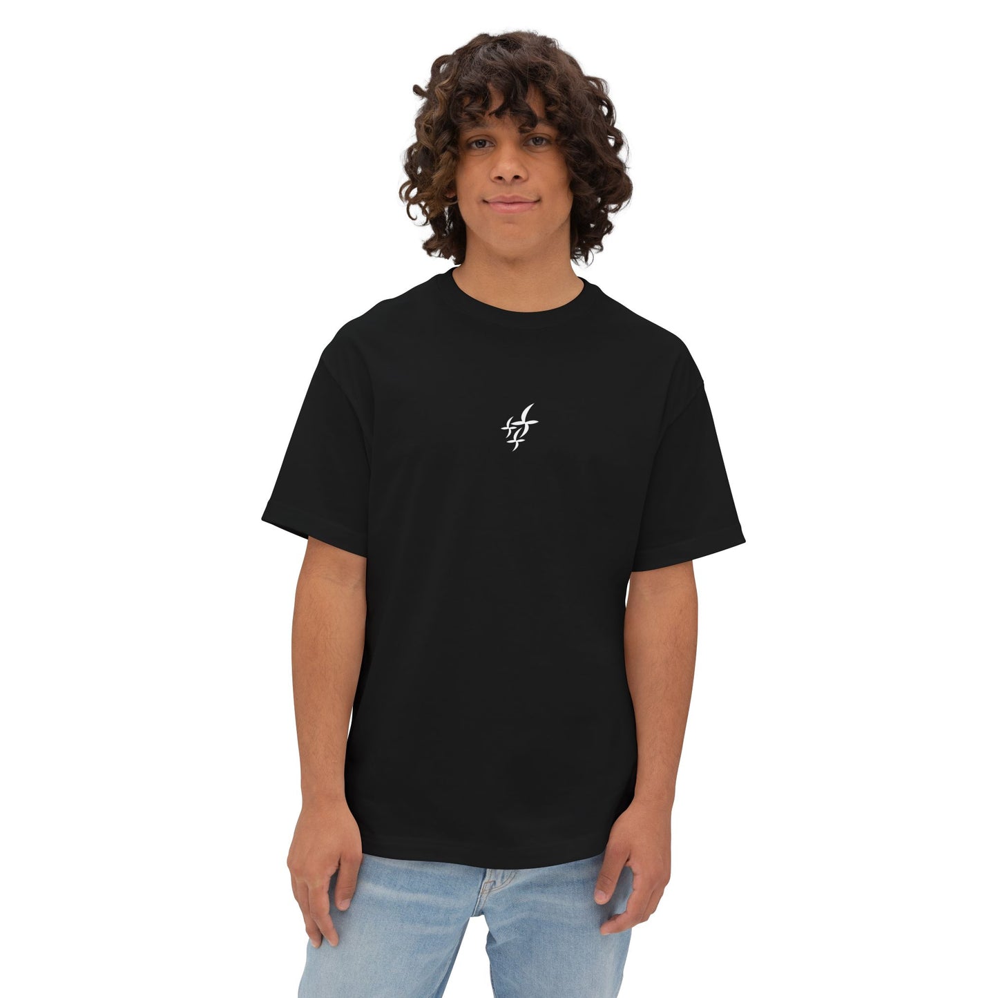Copy of White Logo || Oversized Tee