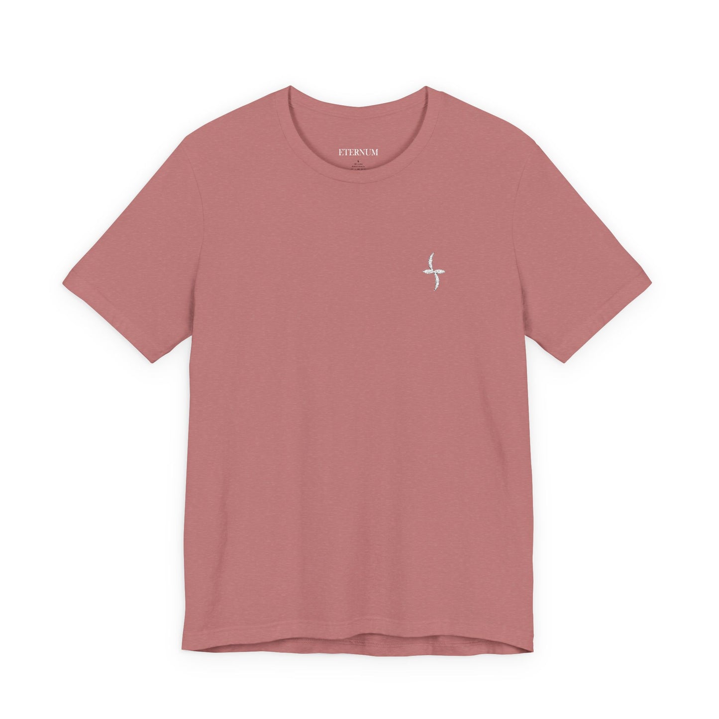 Embroidered White Logo || Tee