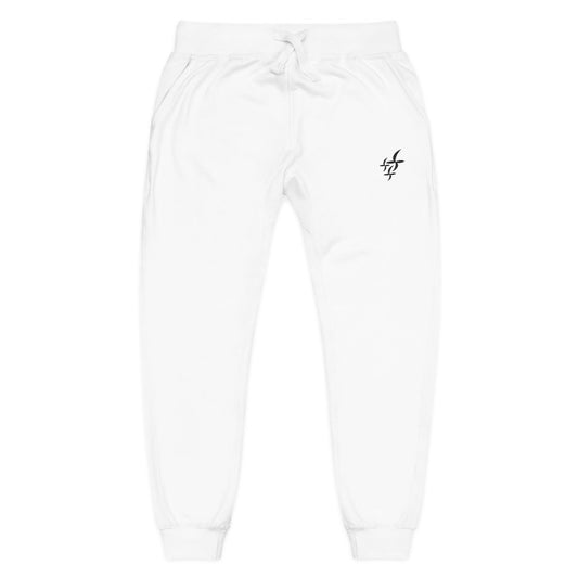 Embroidered Black Logo || Sweatpants