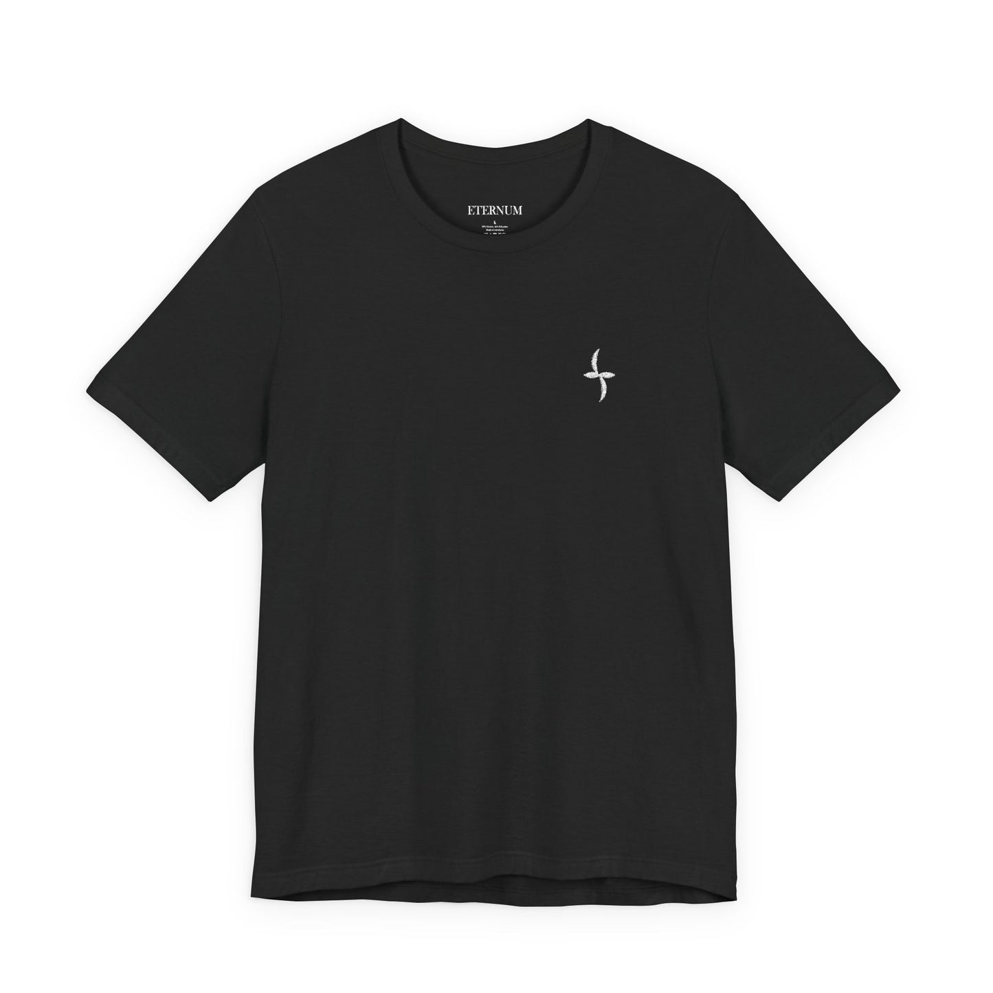 Embroidered White Logo || Tee