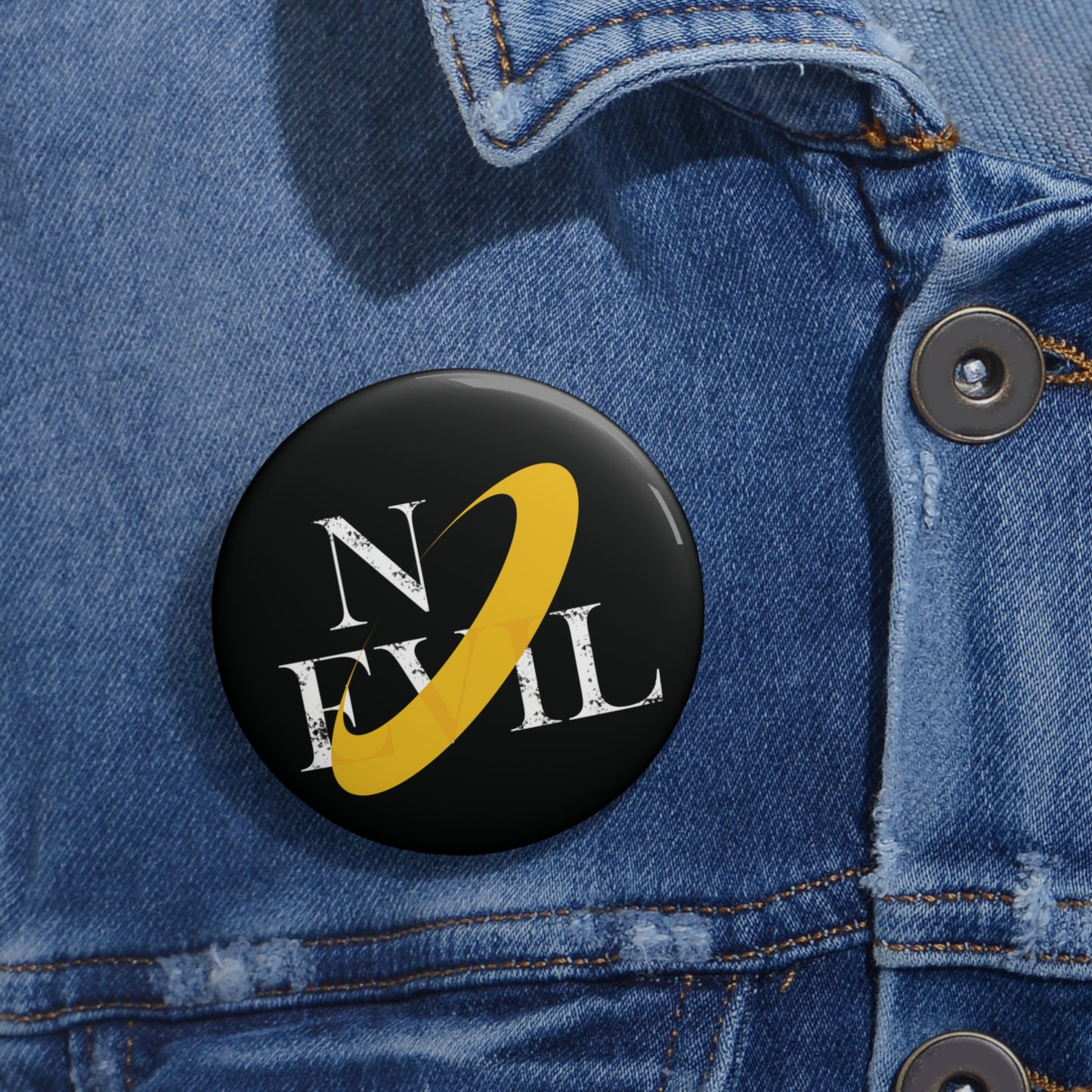 No Evil || Pin [Black]