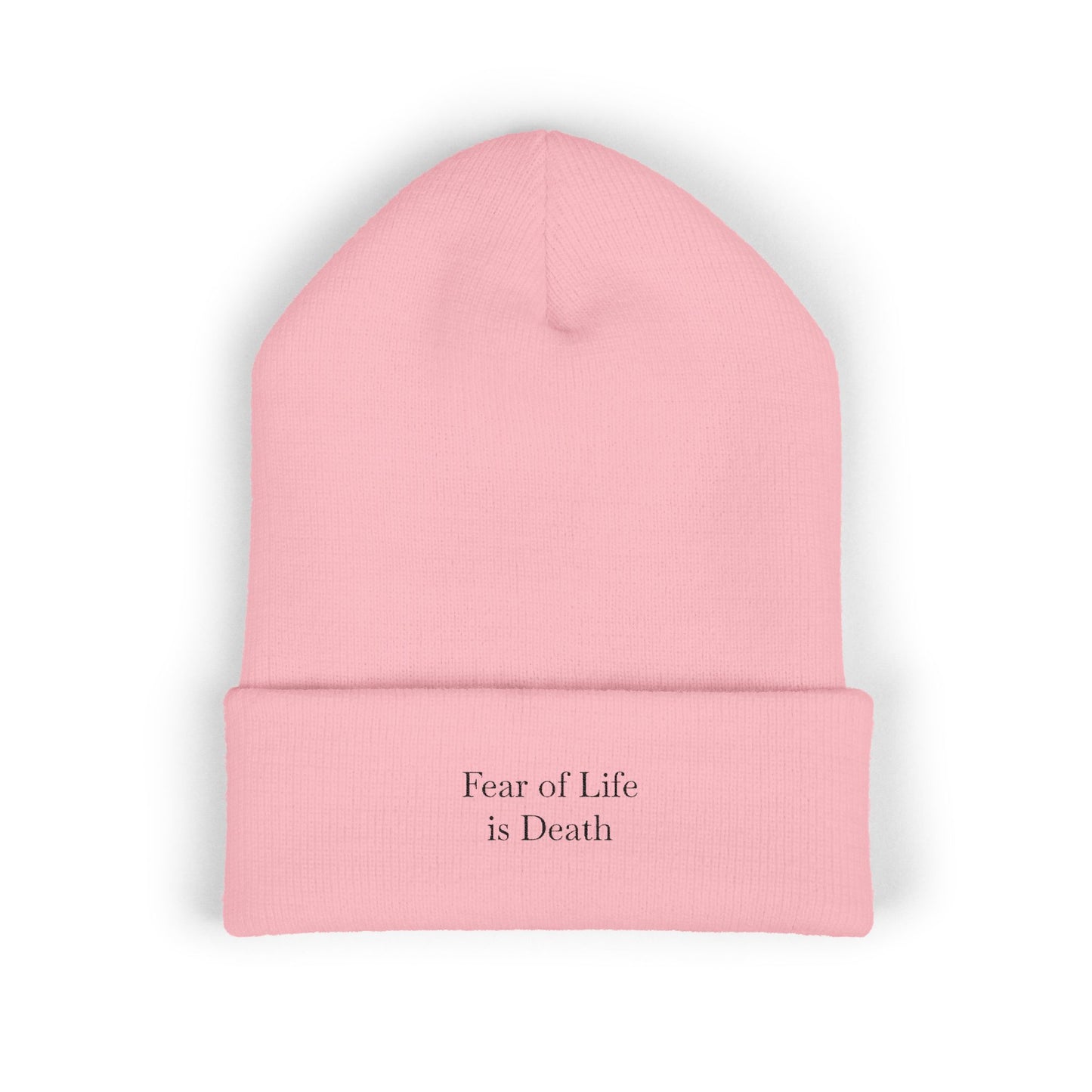 Fear of Life is Death || Black Text
