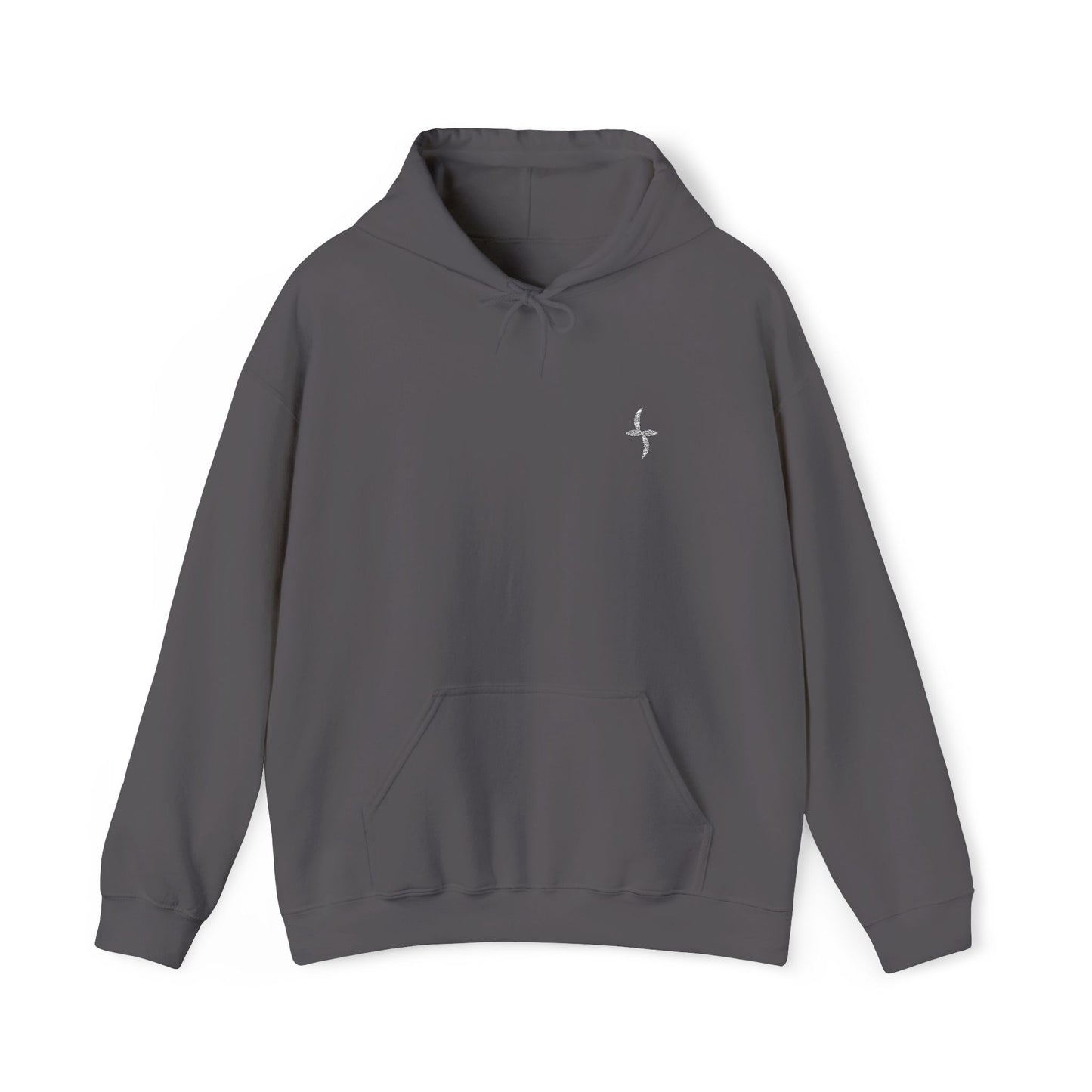 Embroidered White Logo || Hoodie