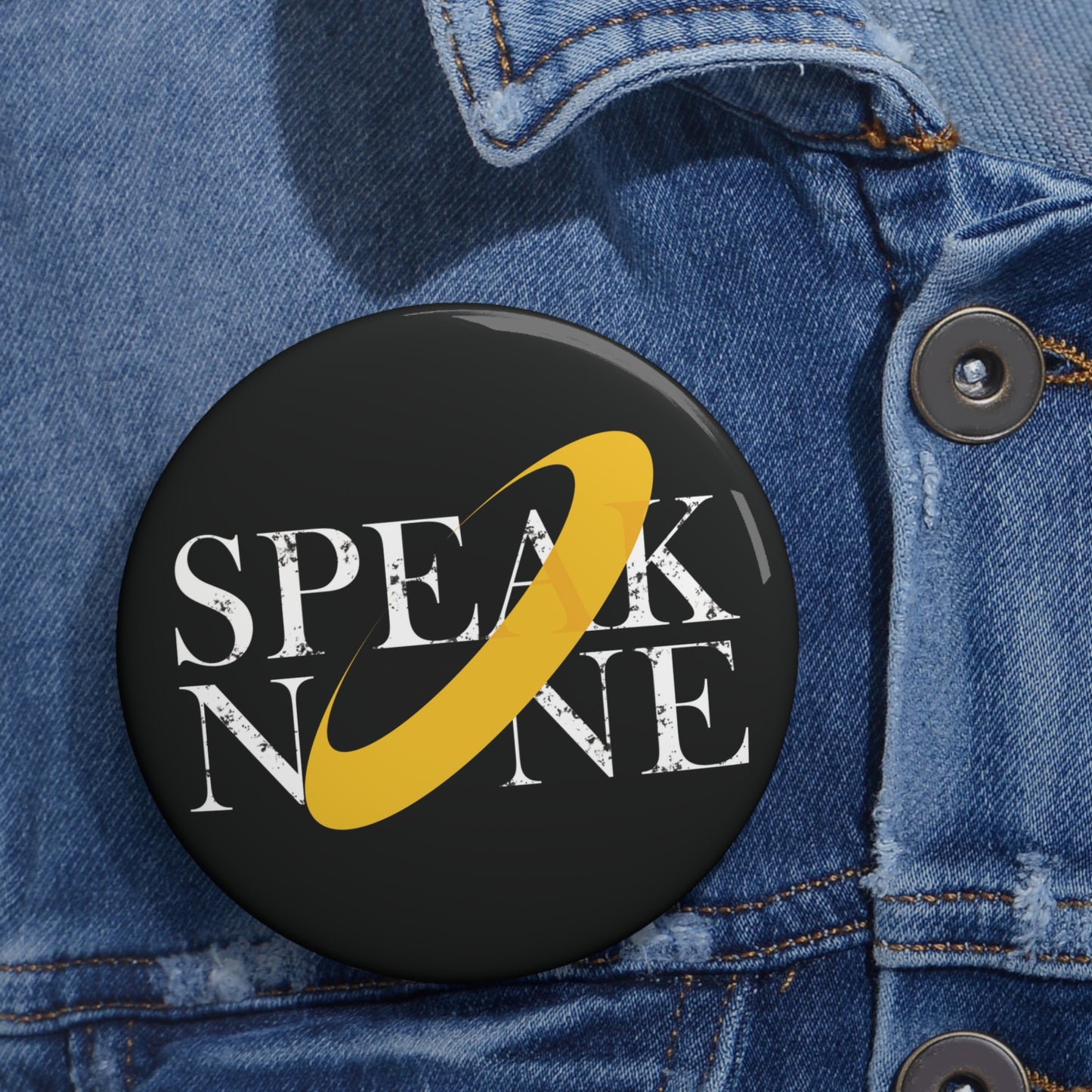 Speak No Evil || Pin [Black]