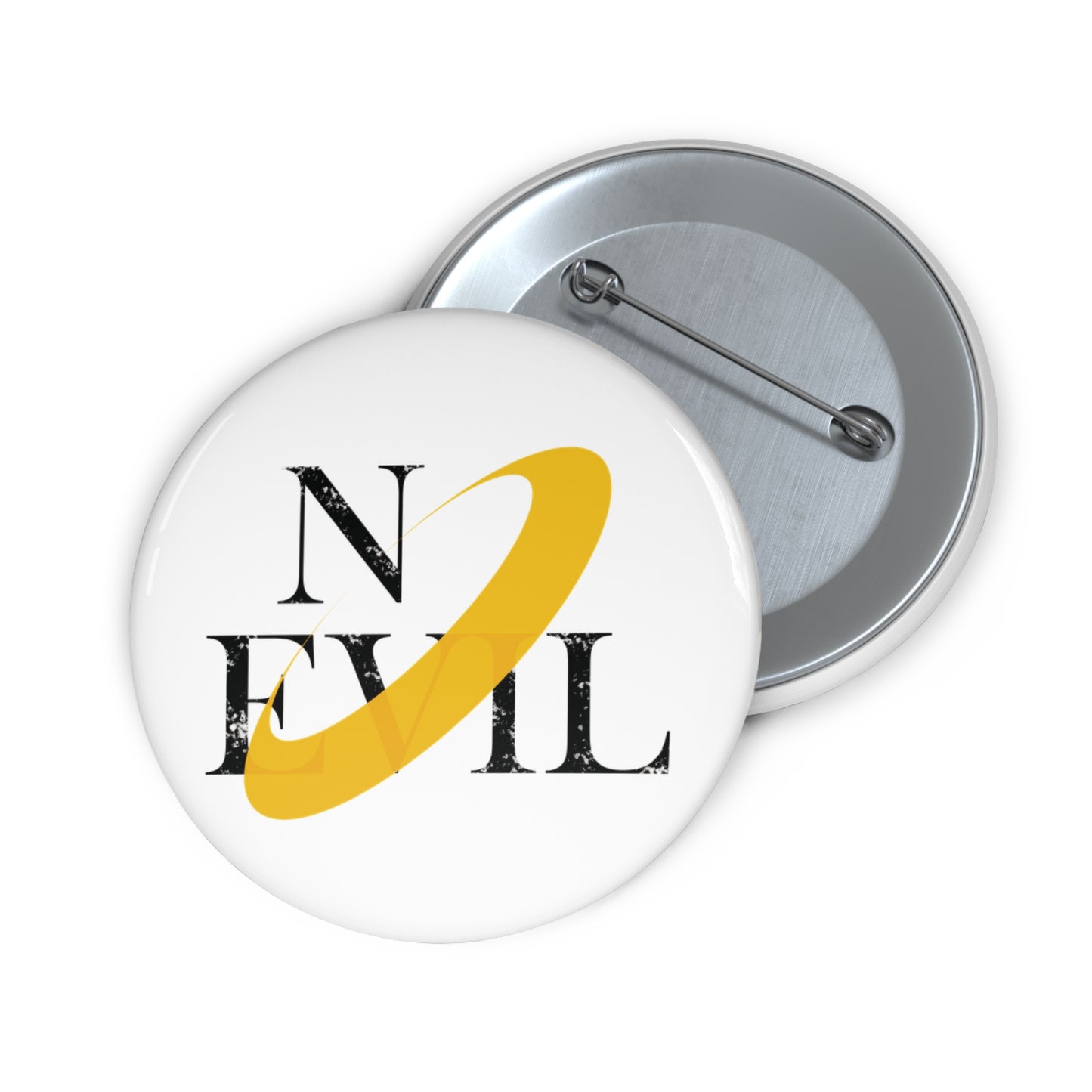 No Evil || Pin [White]