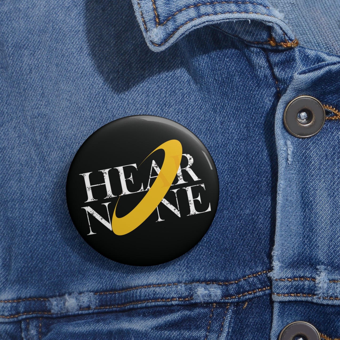 Hear None || Pin [Black]