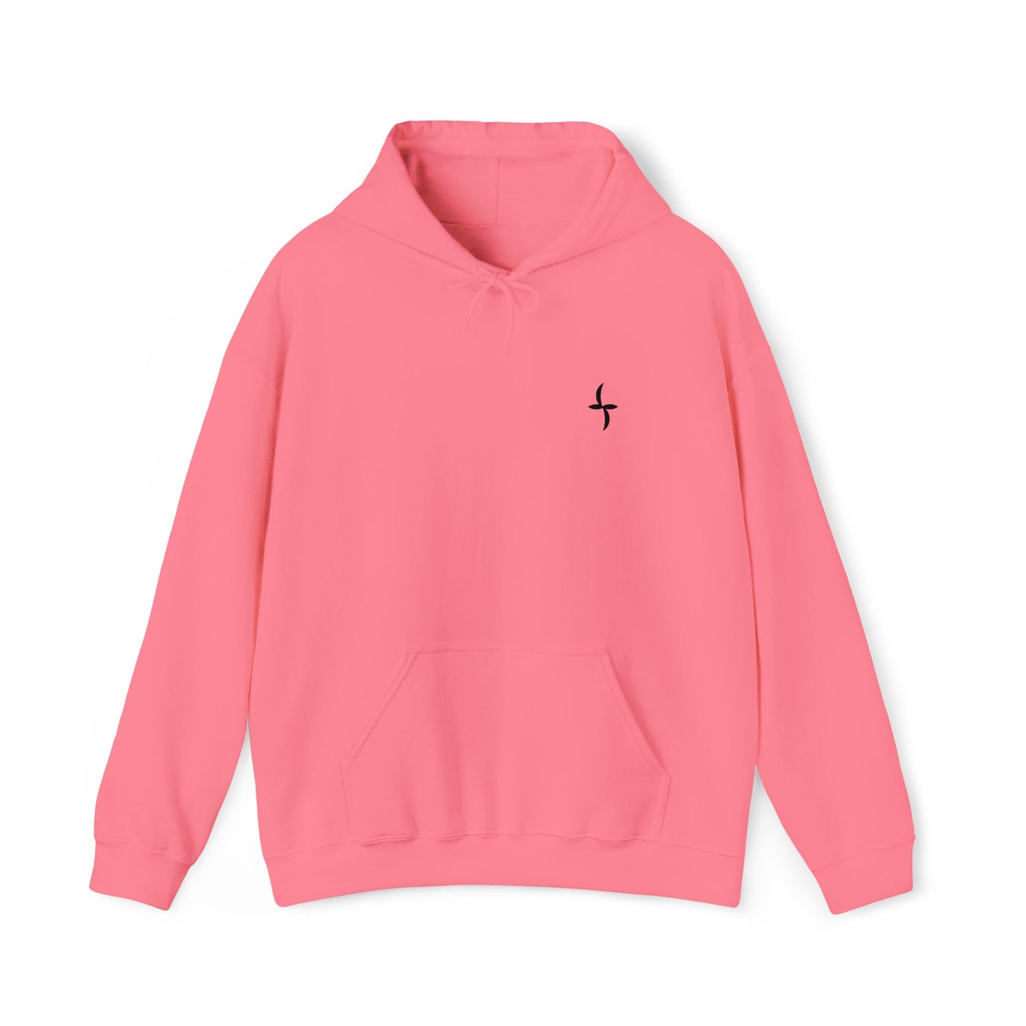 Embroidered Black Logo || Hoodie