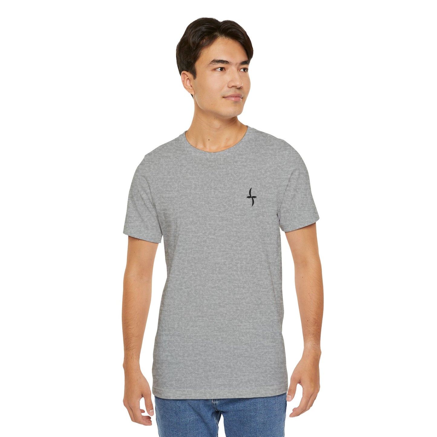 Embroidered Black Logo || Tee
